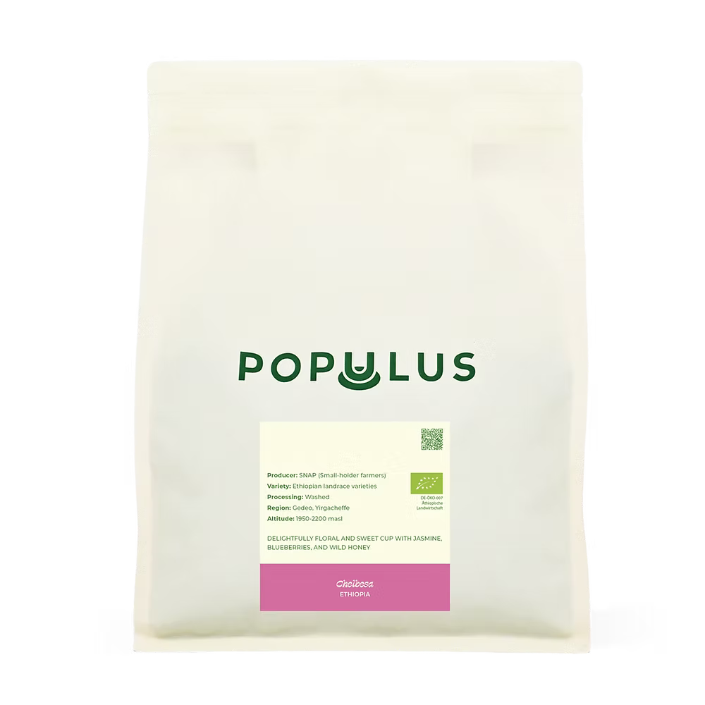 Populus - Ethiopia - Chelbesa - kawa ziarnista