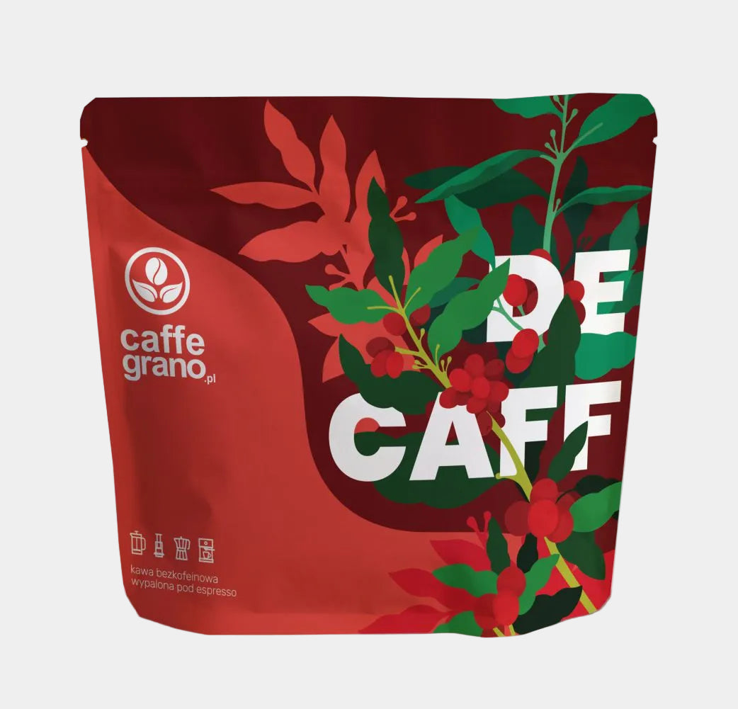 Caffe Grano kawa ziarnista DECAFF Kolumbia Asomujer