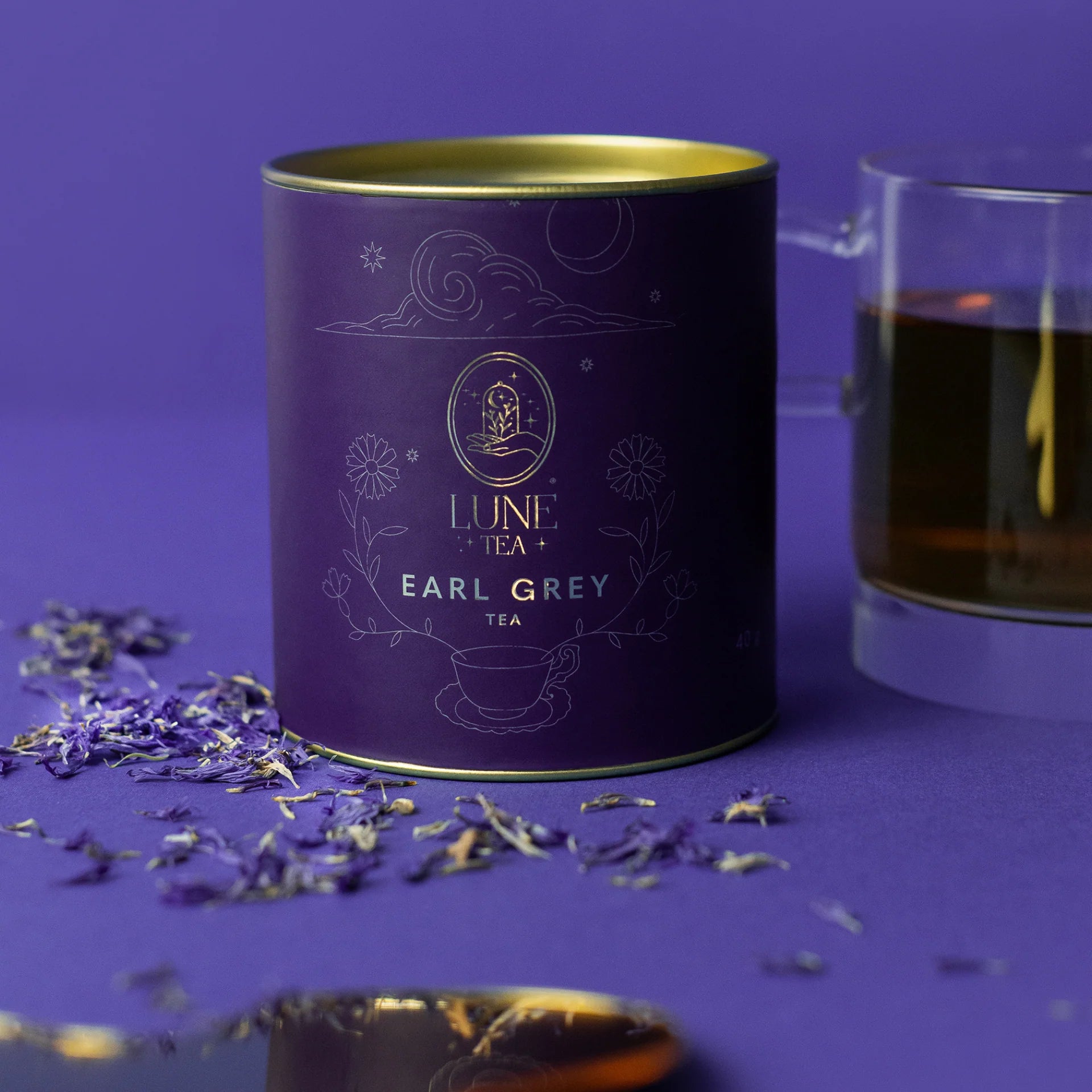 Lune Tea Earl Grey - czarna herbata liściasta