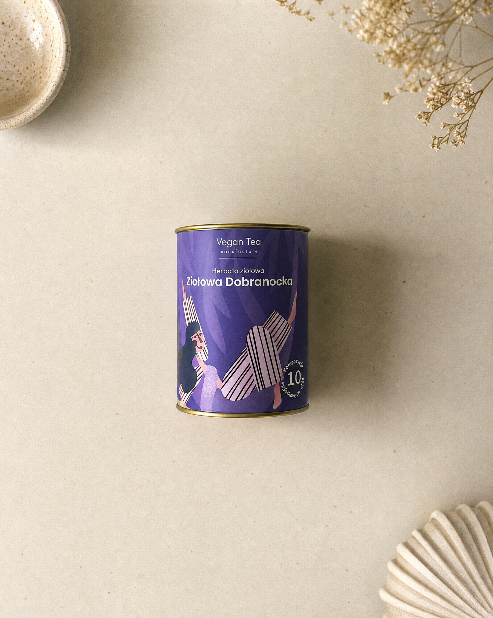 Vegan Tea Herbata ziołowa - Ziołowa Dobranocka - sypana 55 g