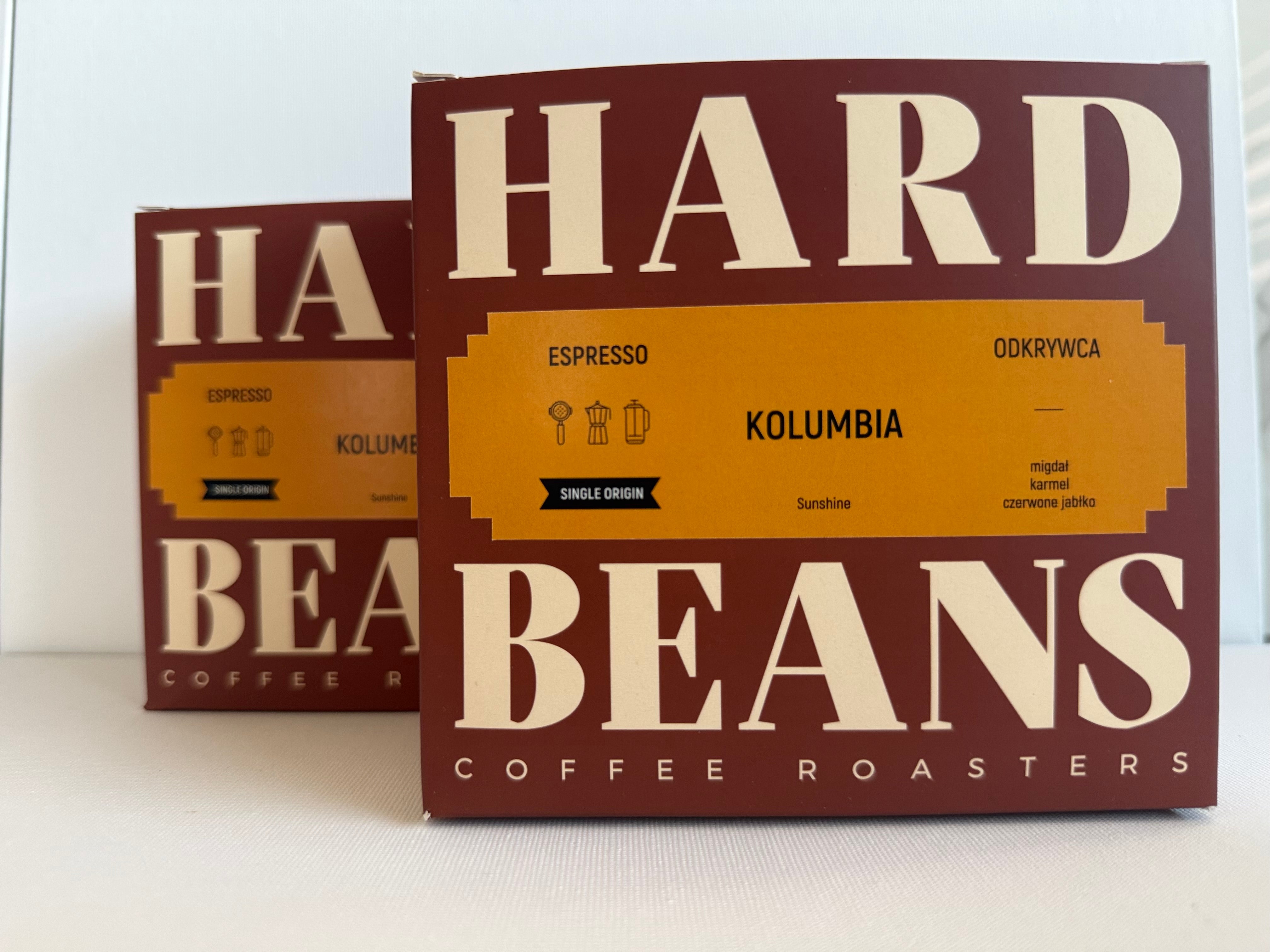 Hard Beans Kolumbia Sunshine - espresso