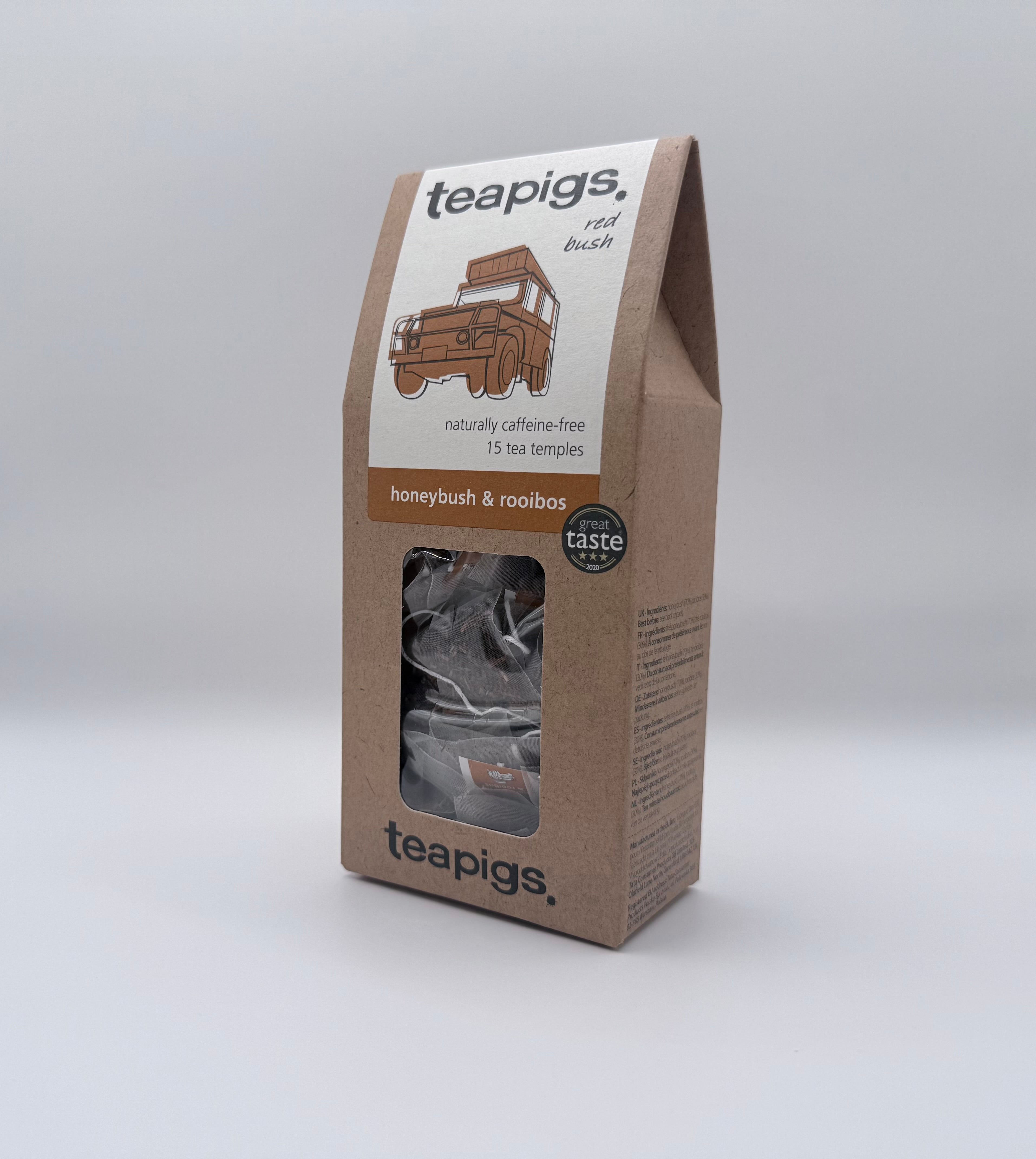 teapigs Honeybush and Rooibos 15 piramidek