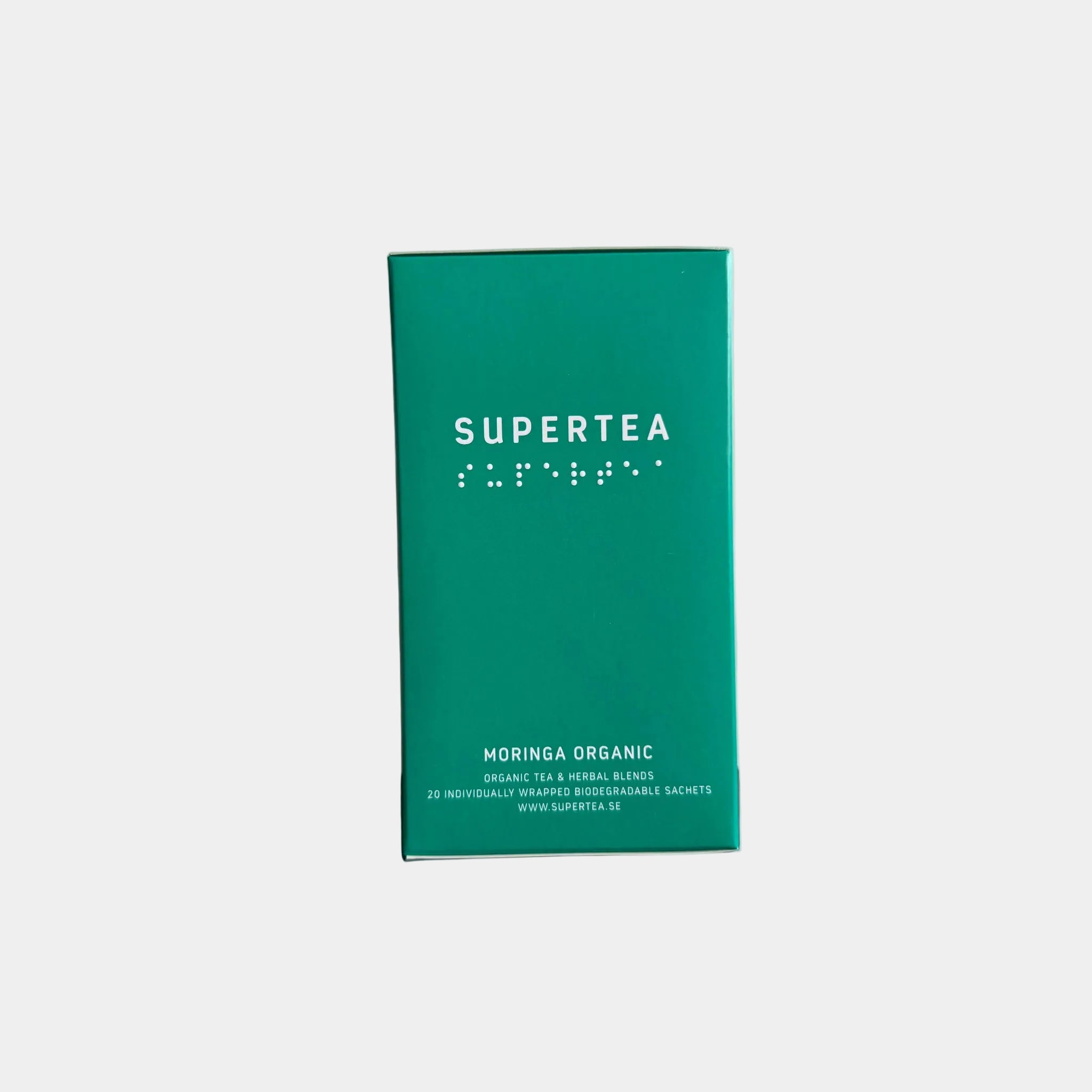 Teministeriet - herbata ziołowa Supertea Moringa Organic 20 saszetek