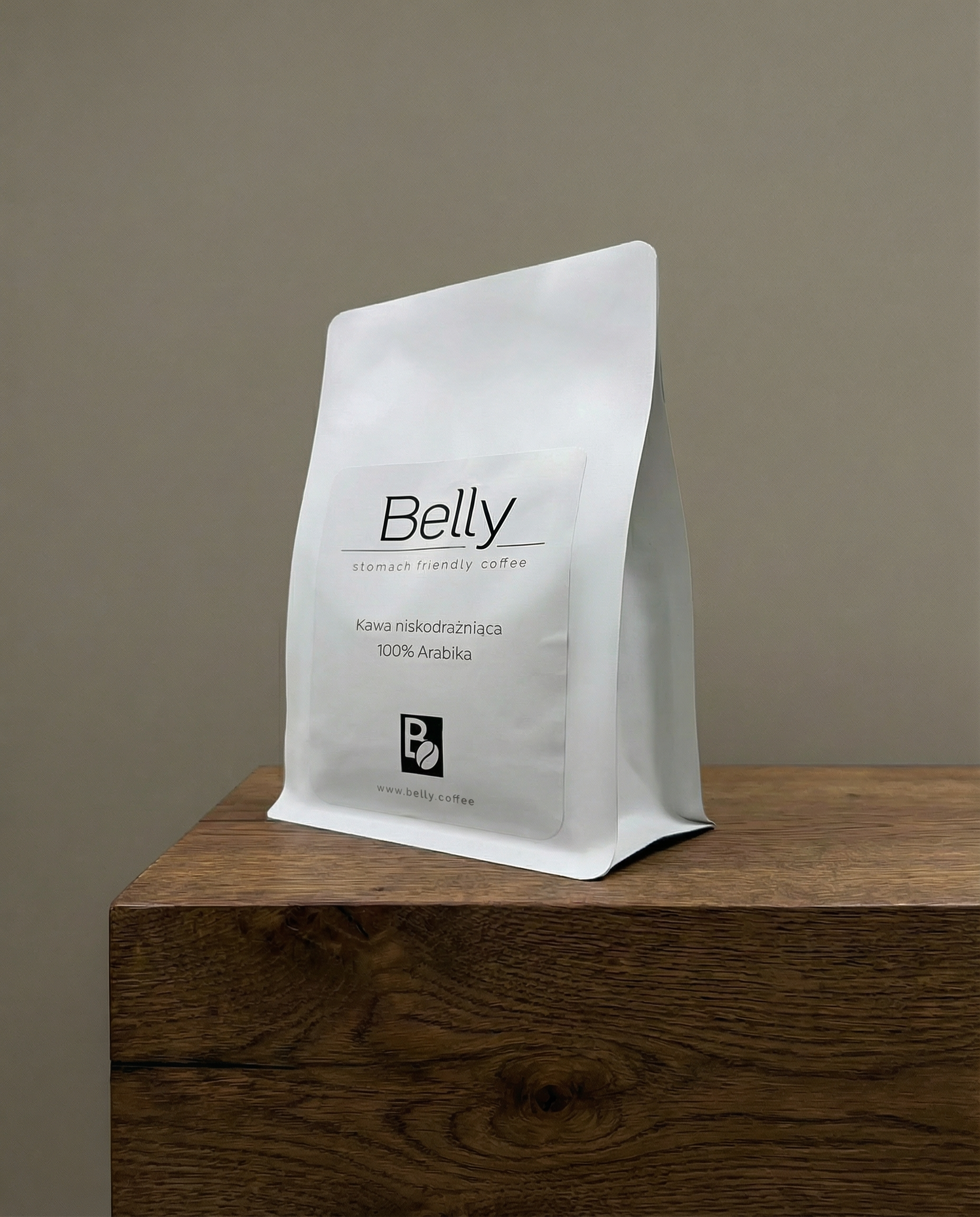 Kawa ZIARNISTA Niskodrażniąca Belly Coffee 100% arabika