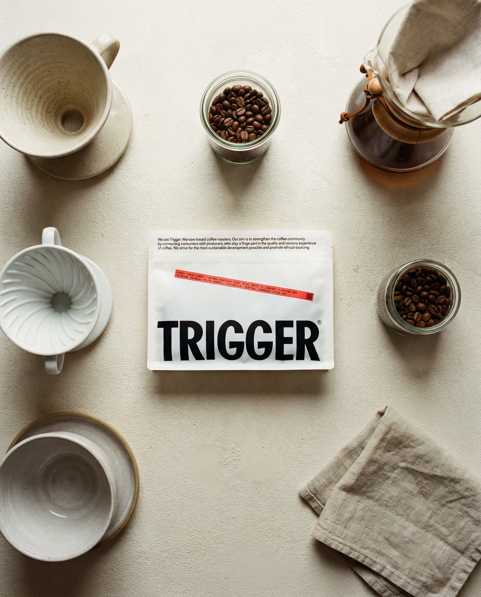 Trigger Kenya Rutuma kawa ziarnista specialty pod filtr 250 g