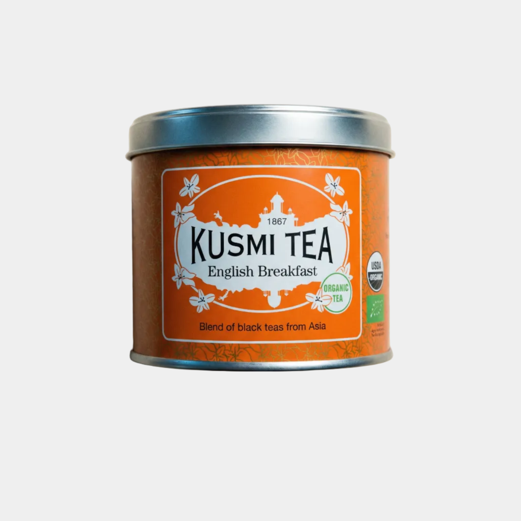 KusmiTeaherbataczarnaEnglishBreakfastBio-puszka100g