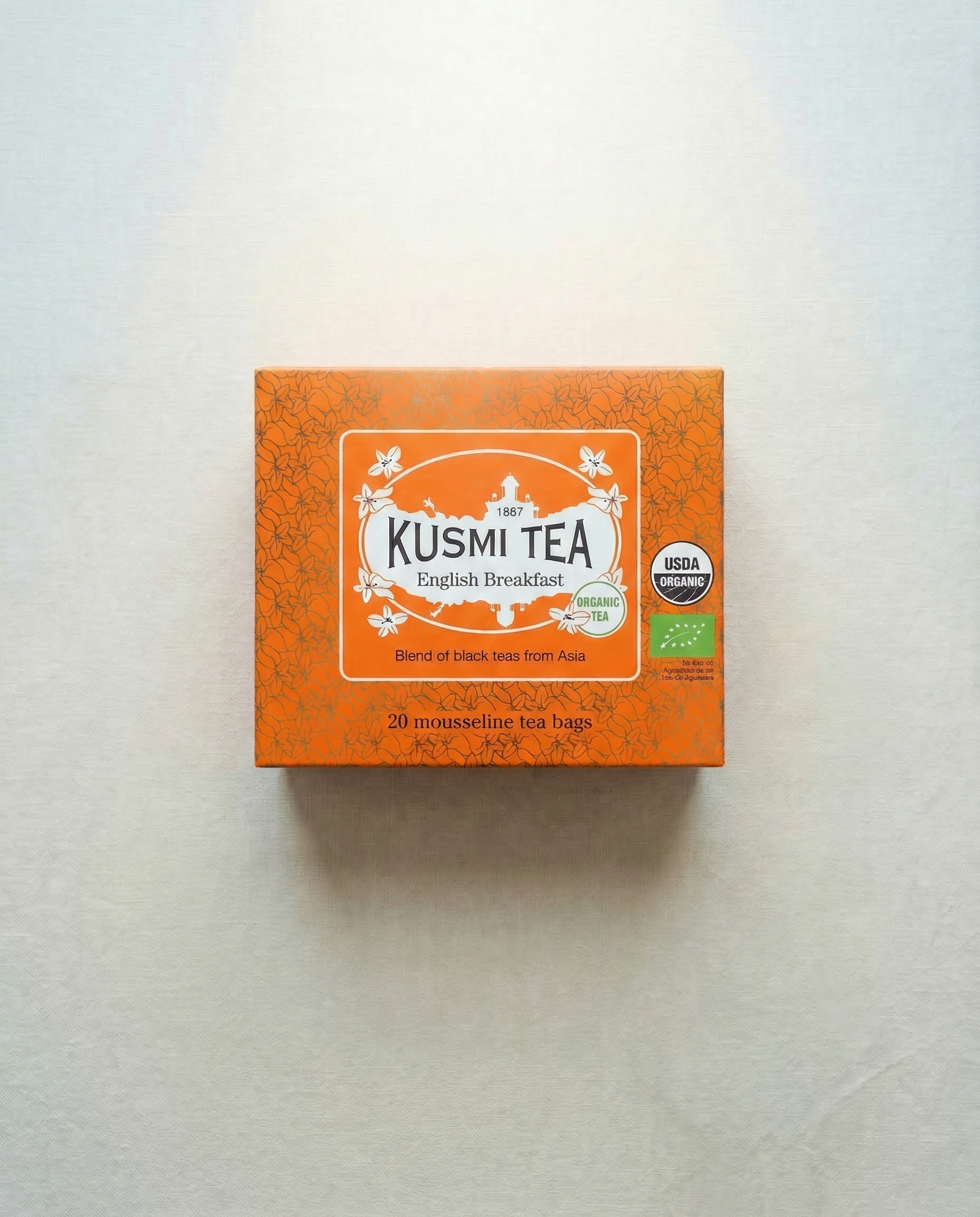 Kusmi Tea herbata czarna English Breakfast Bio - 20 saszetek