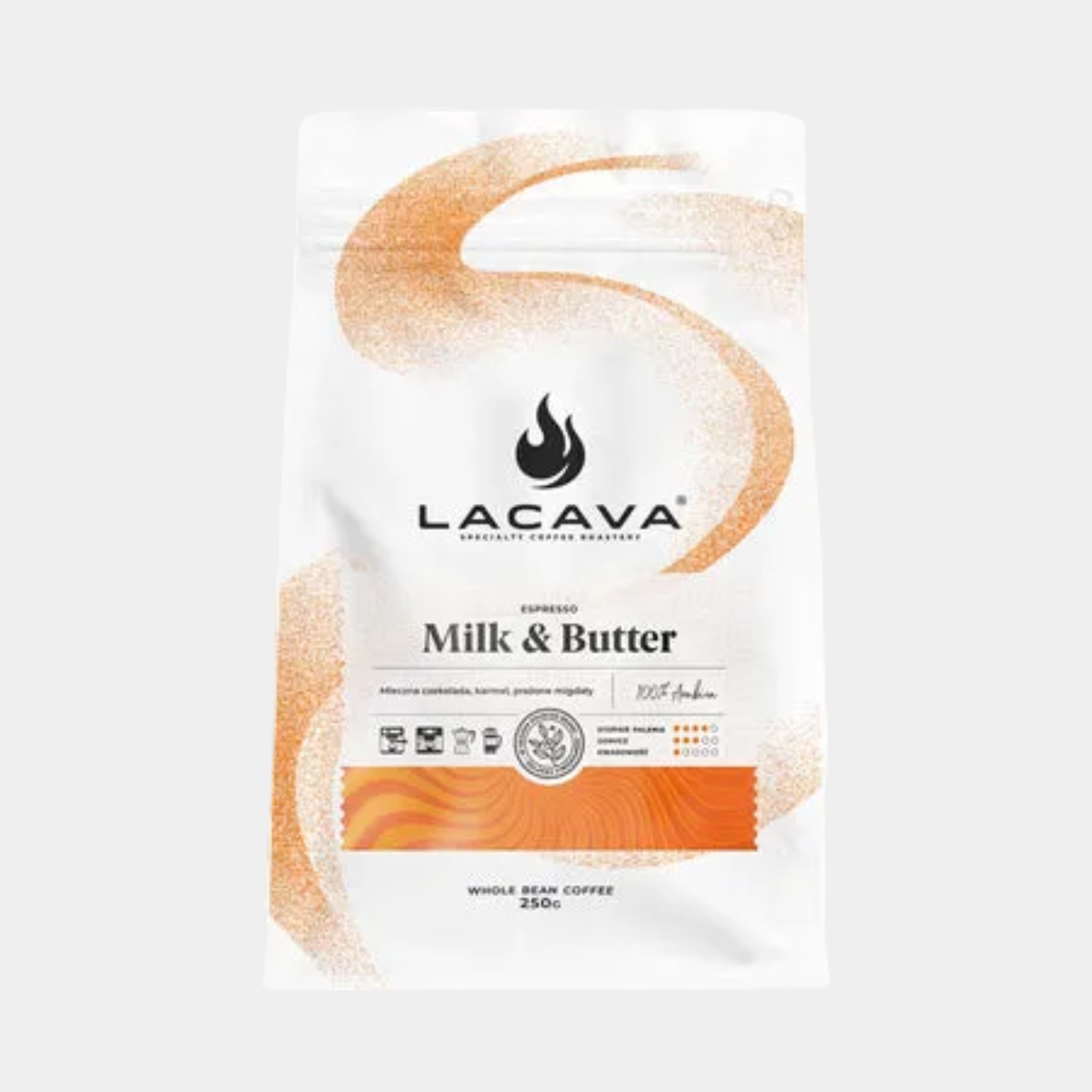 LaCava - kawa ziarnista Milk&Butter Espresso 250 g