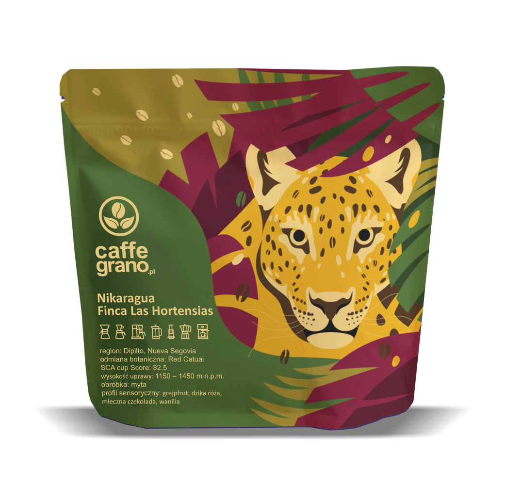 CAFFE GRANO kawa ziarnista specialty Nikaragua Finca Las Hortensias