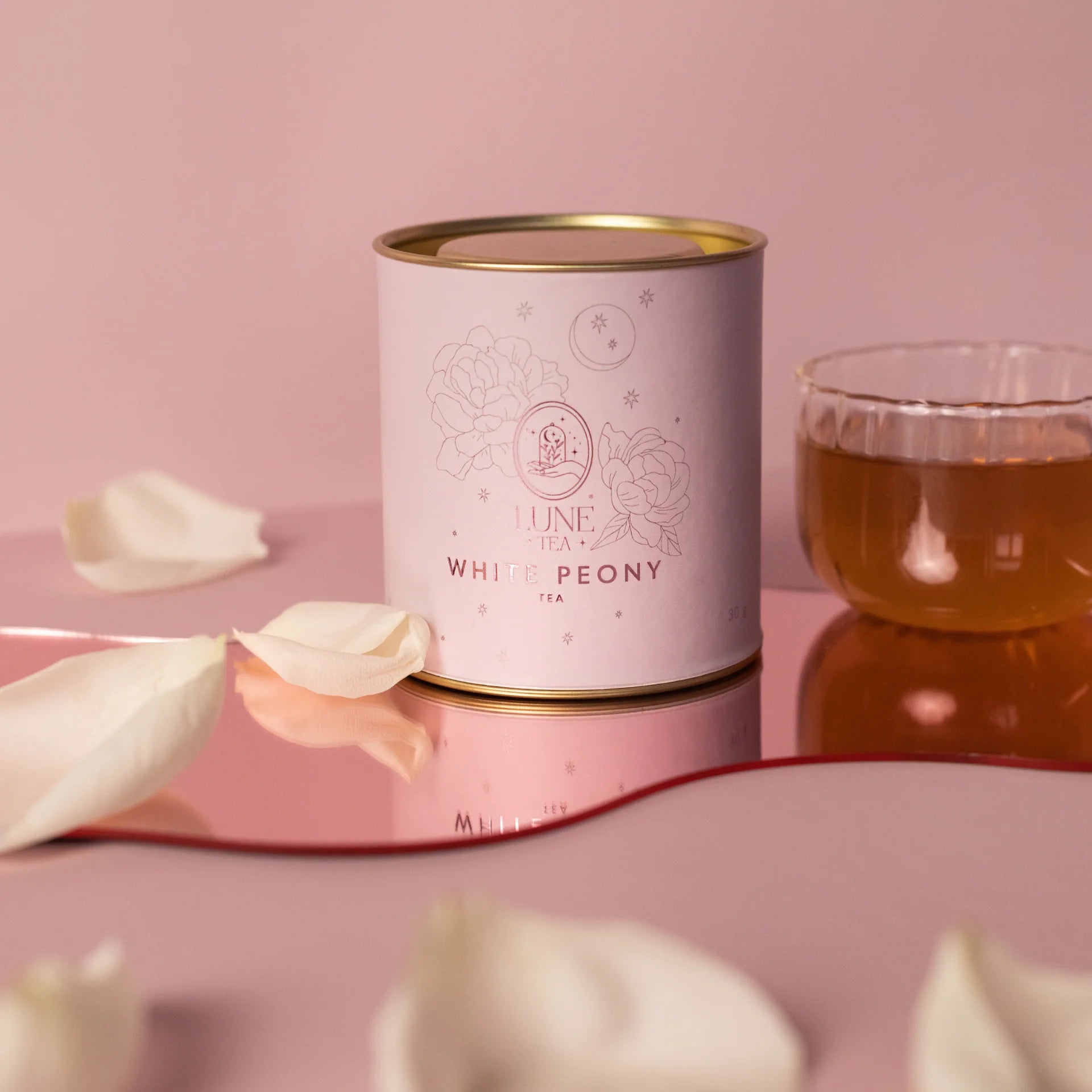 Lune Tea White Peony - biała herbata liściasta