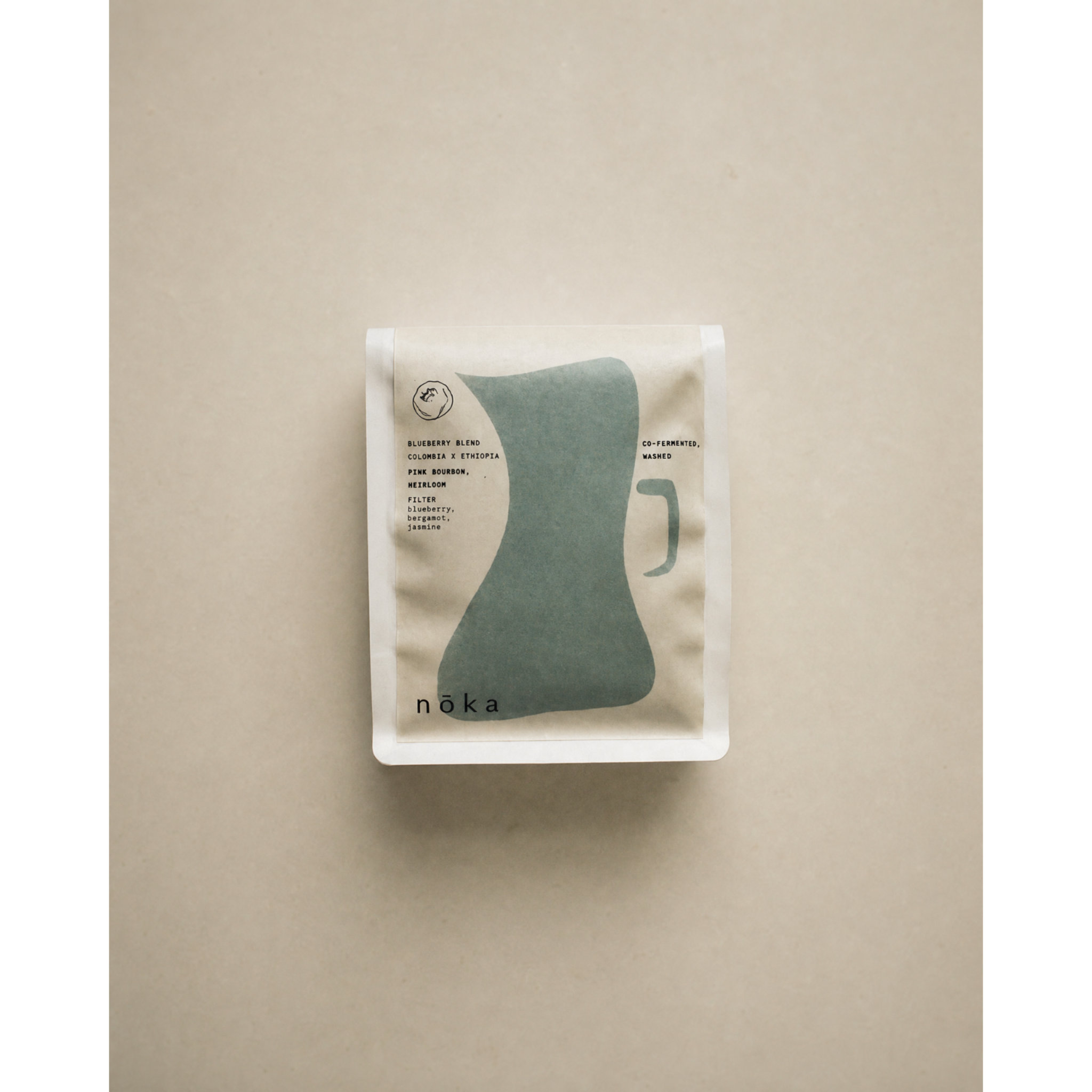 Noka Roastery BLUEBERRY BLEND kawa ziarnista specialty pod filtr - 250 g
