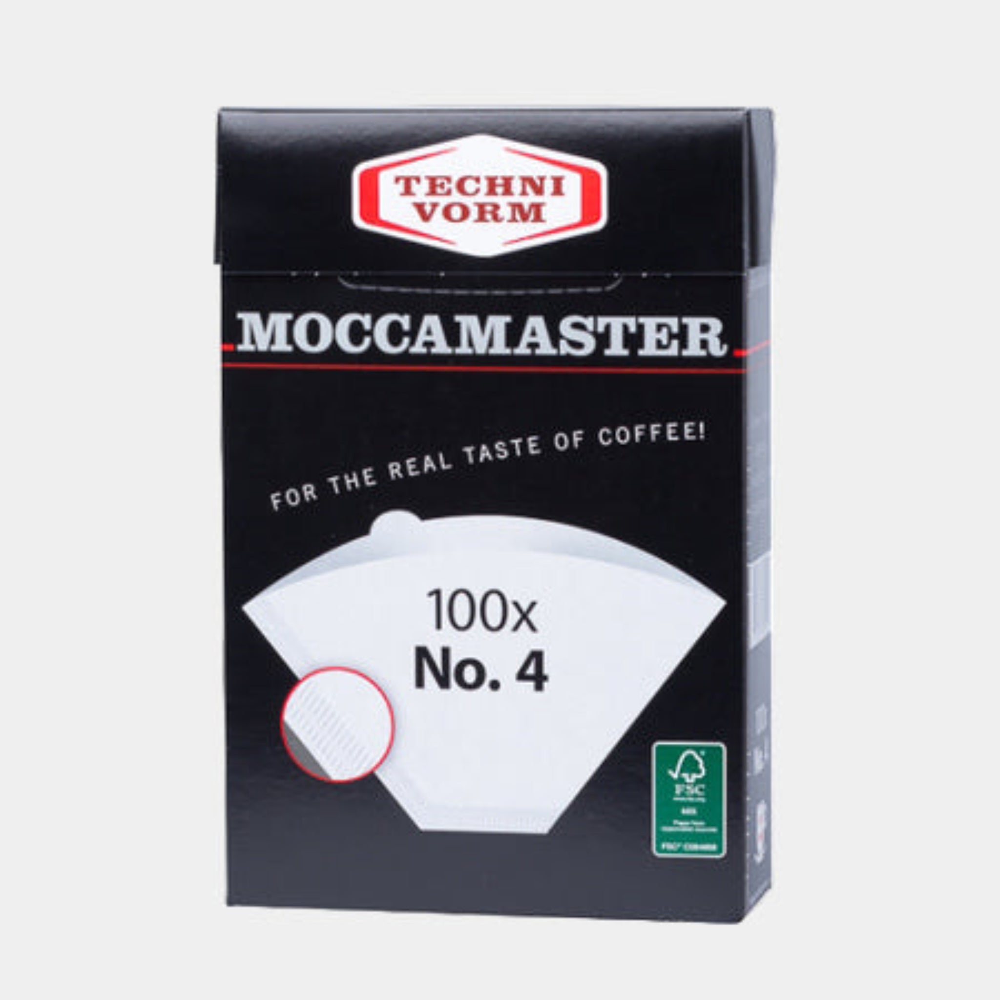 Moccamaster filtry papierowe nr 4 - 100 sztuk