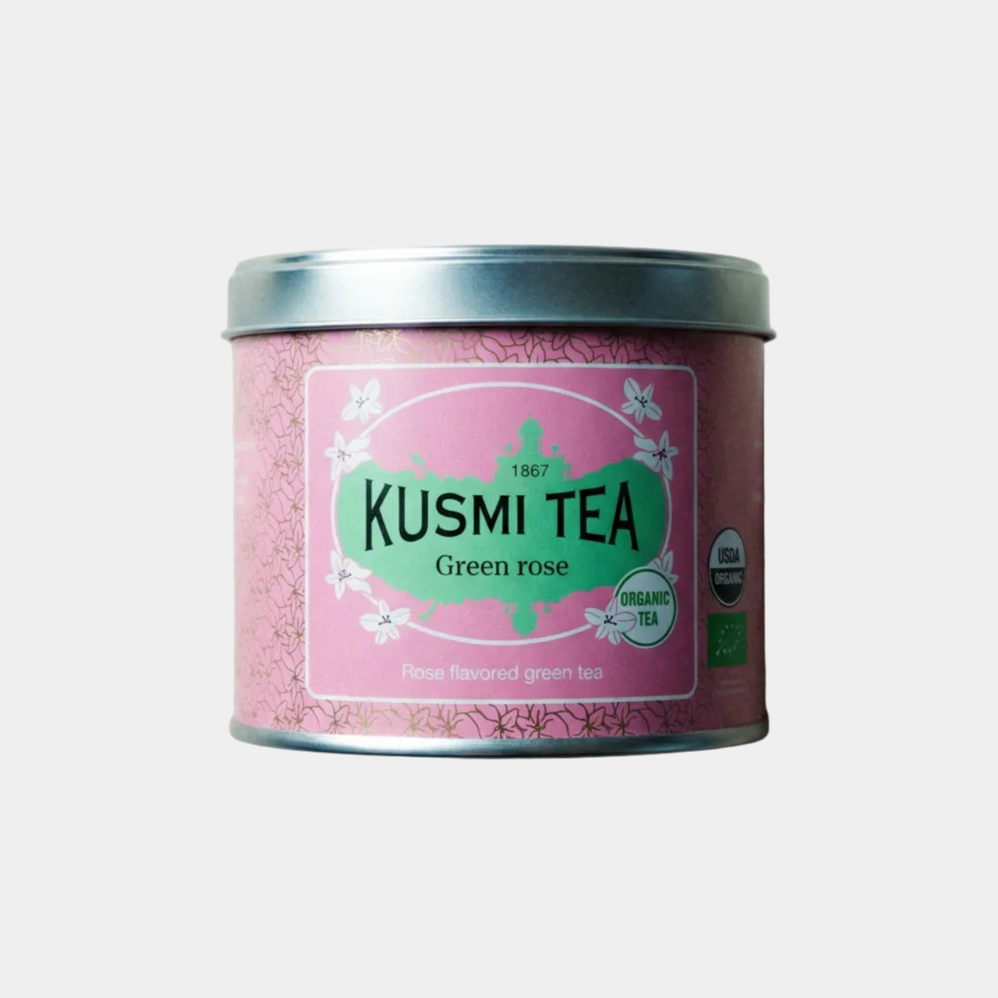 kusmi tea zielona herbata z różą