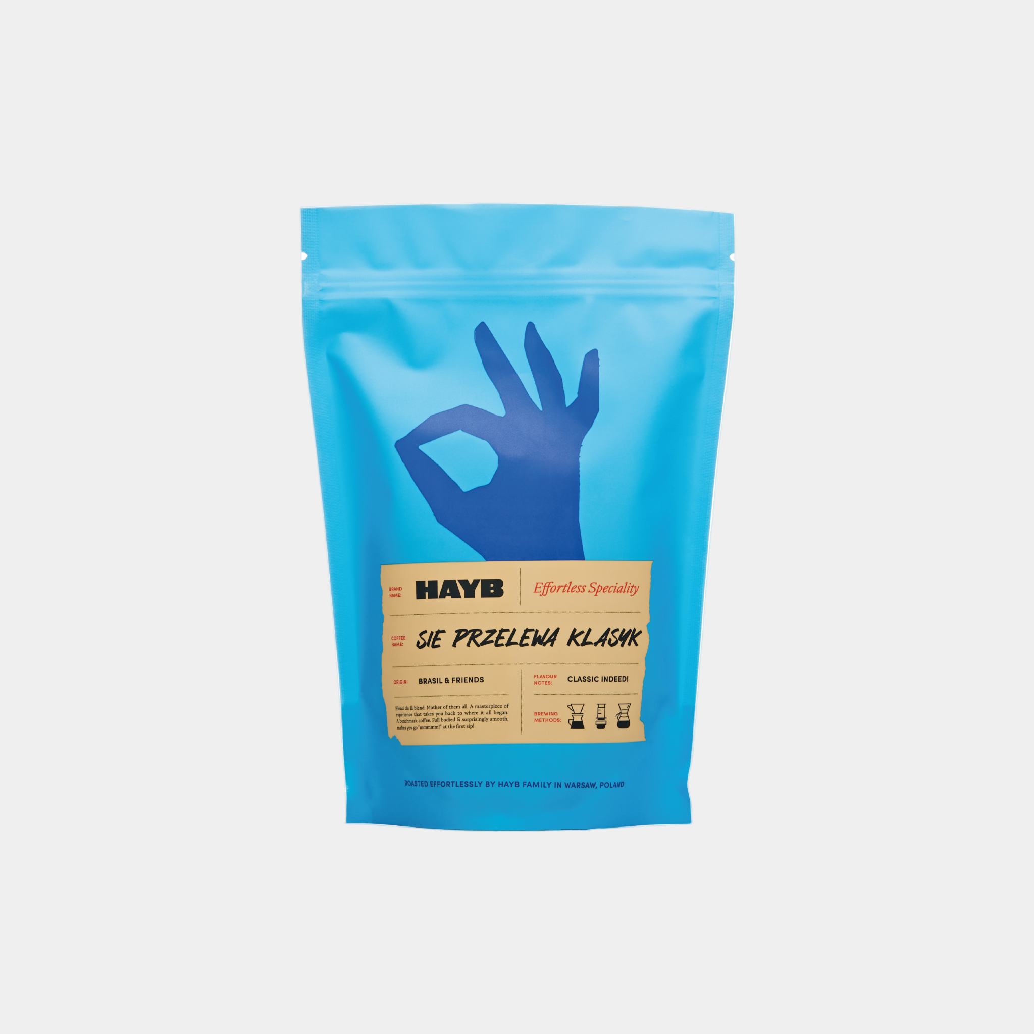 HAYB Coffee SIE PRZELEWA KLASYK - kawa ziarnista