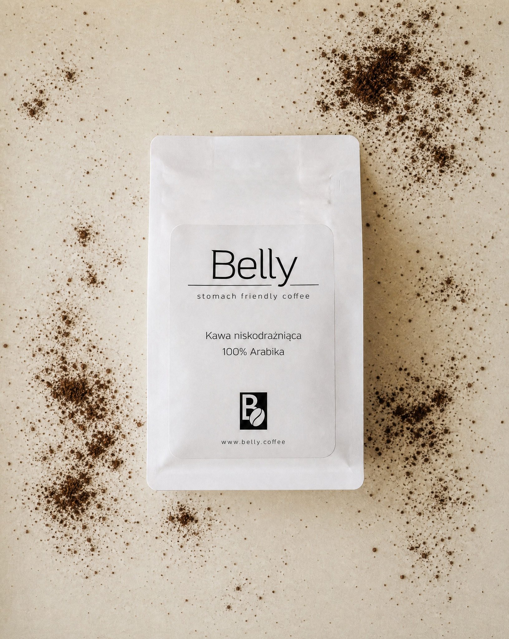 Belly Coffee Kawa MIELONA Niskodrażniąca 100% arabika