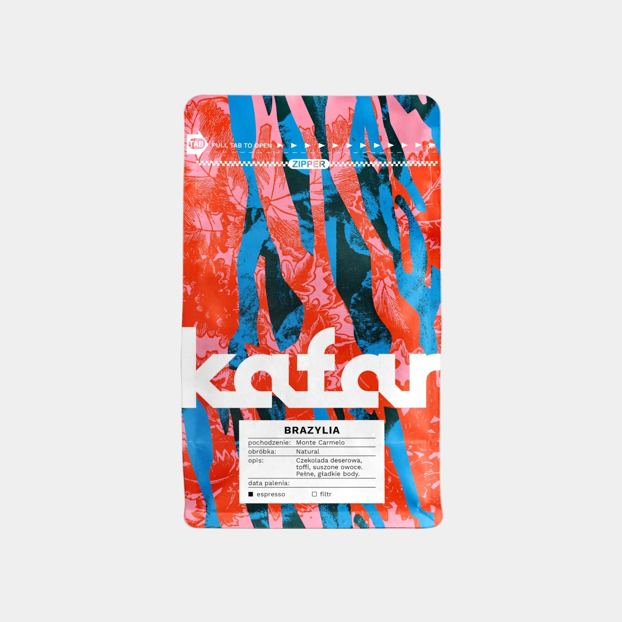 Kafar Kawa Ziarnista Specialty BRAZYLIA MONTE CARMELO – espresso