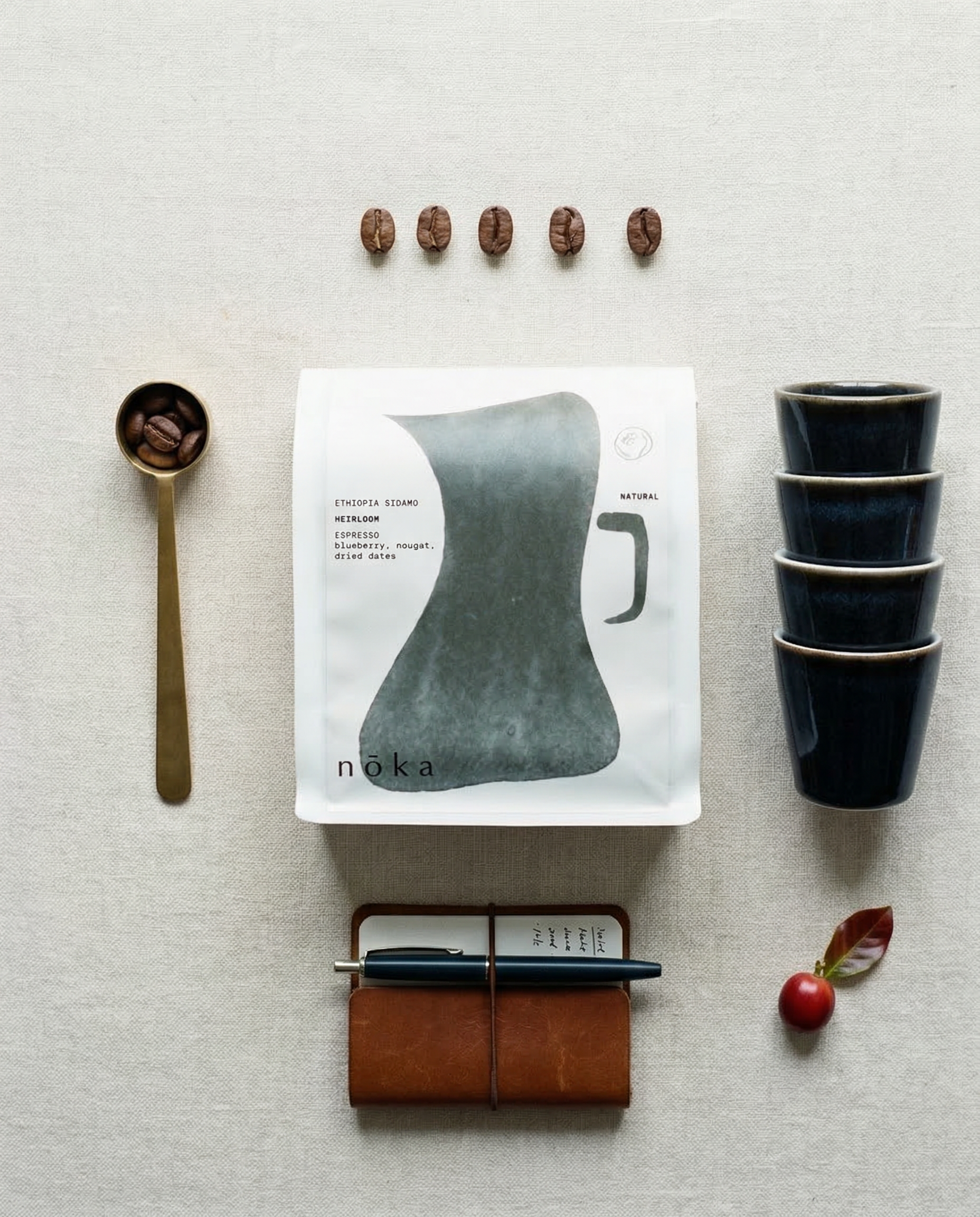 Noka Roastery kawa ziarnista specialty do ekspresu Ethiopia Sidamo 250 g