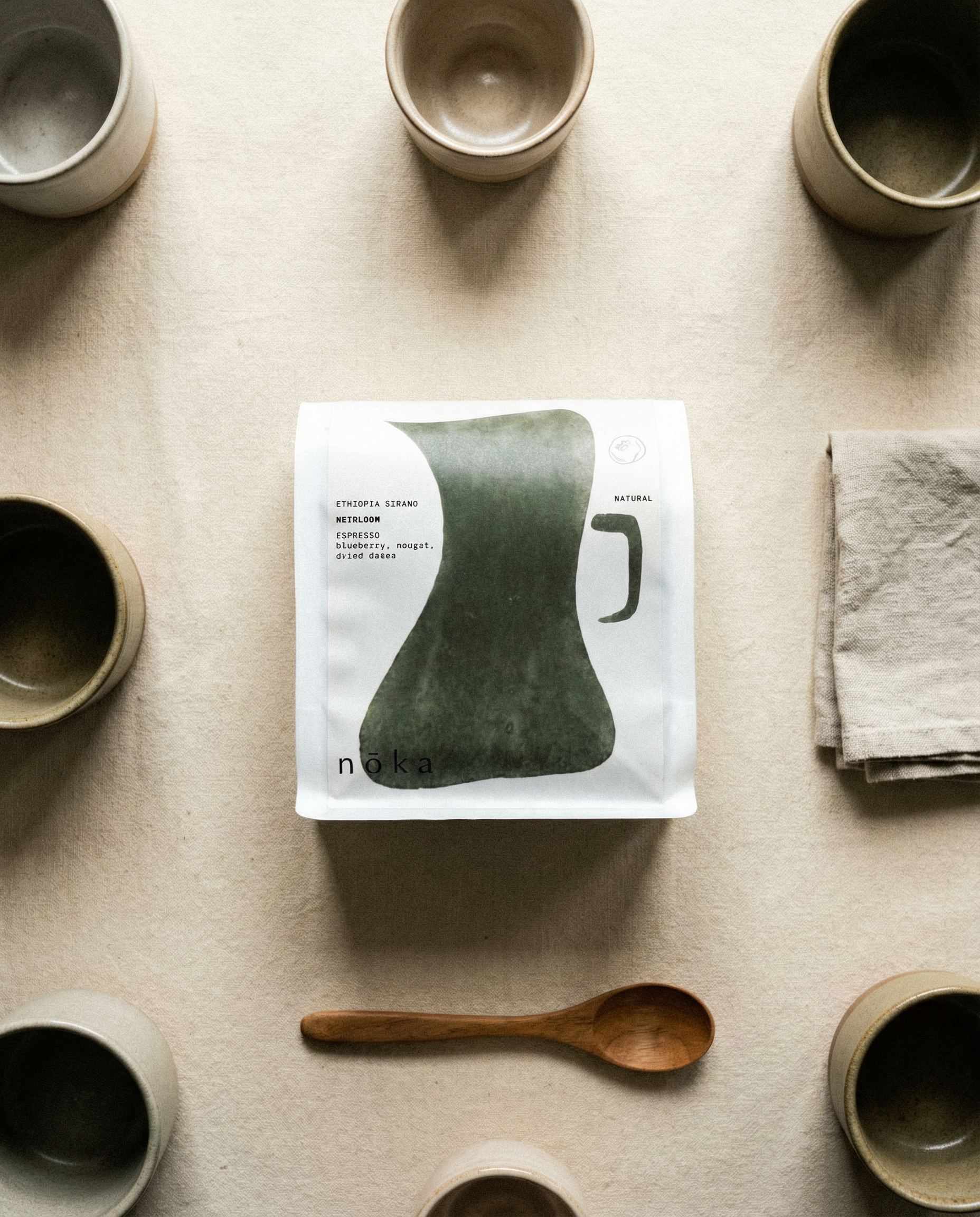 Noka Roastery Ethiopia Sidamo - kawa ziarnista do ekspresu