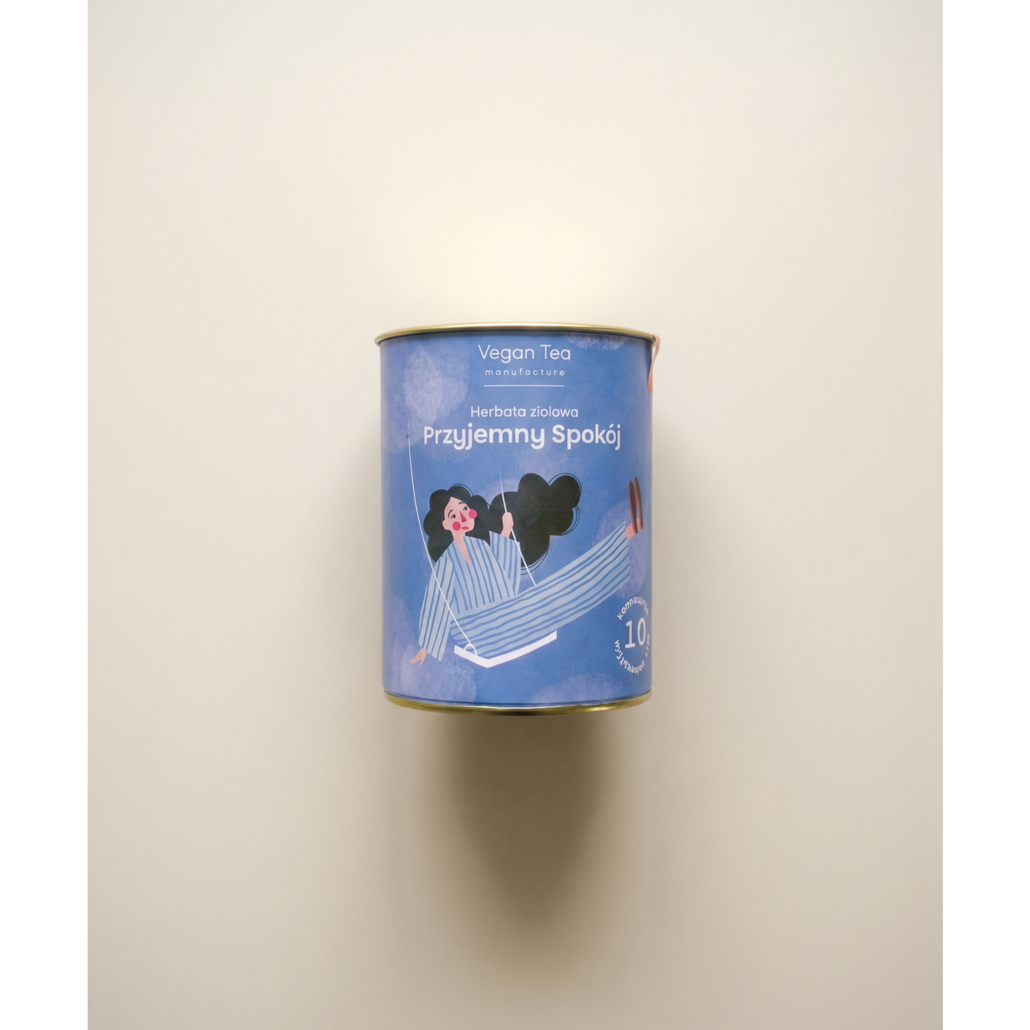 Vegan Tea Herbata Ziołowa Przyjemny Spokój sypana 55 g