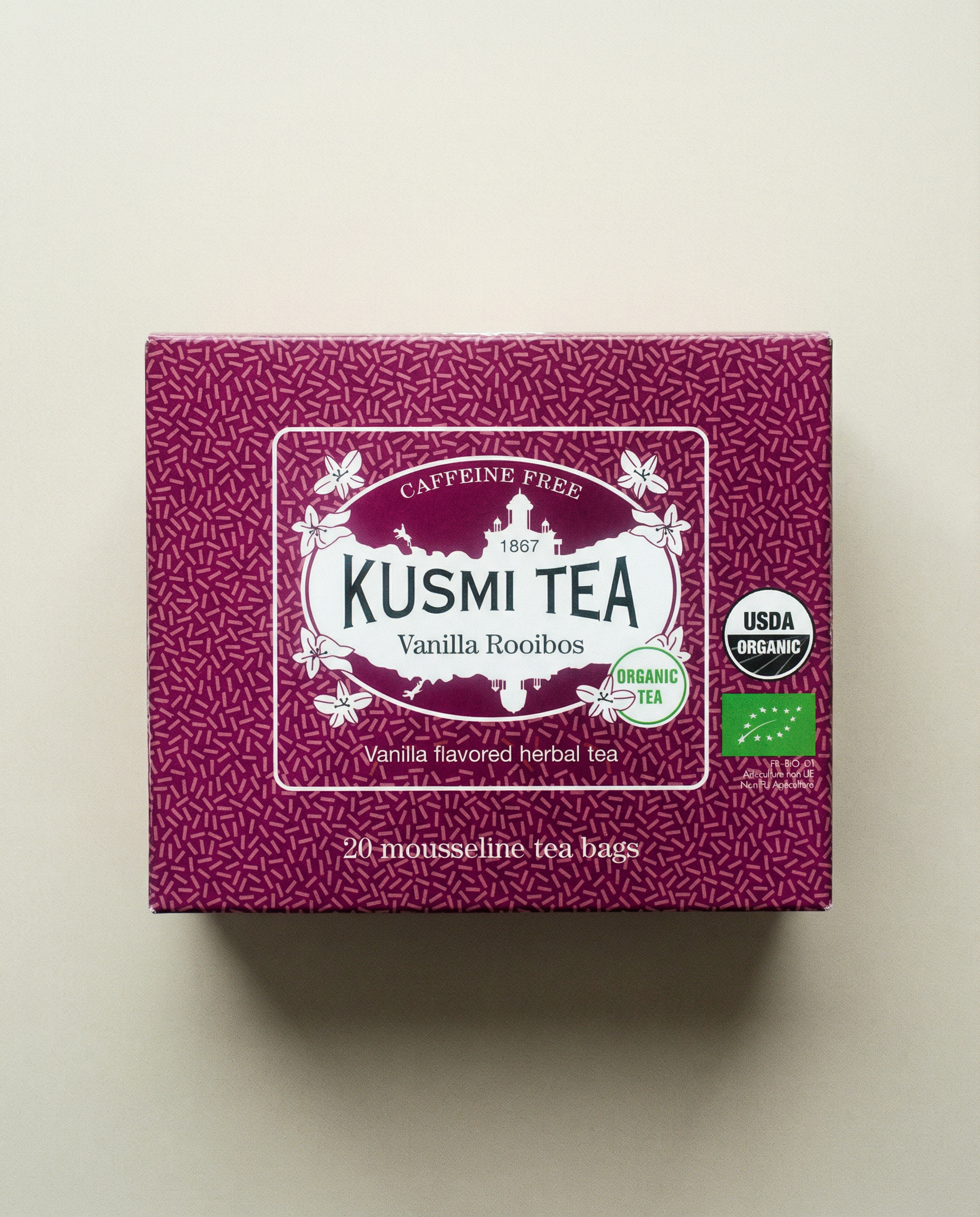 Kusmi Tea herbata Vanilla Rooibos Bio - 20 saszetek