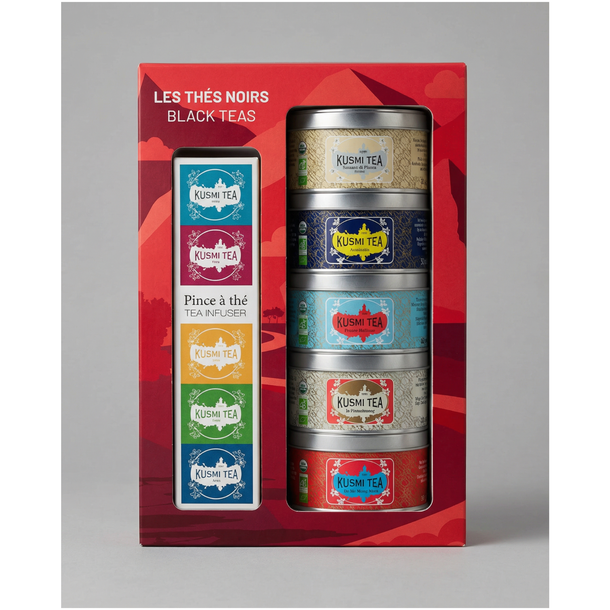 zestaw czarnych herbat kusmi tea