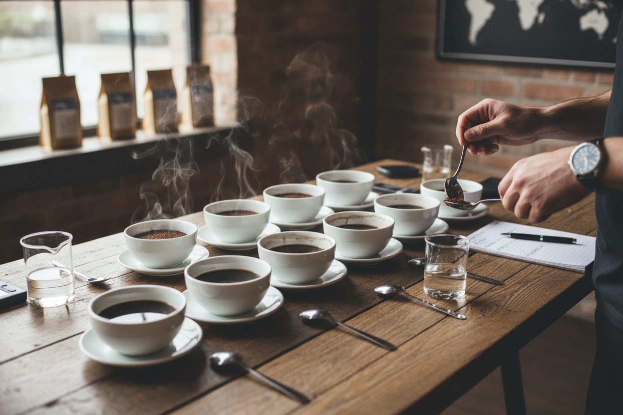 Jak zorganizować profesjonalny cupping kawowy w domu? Przewodnik krok po kroku