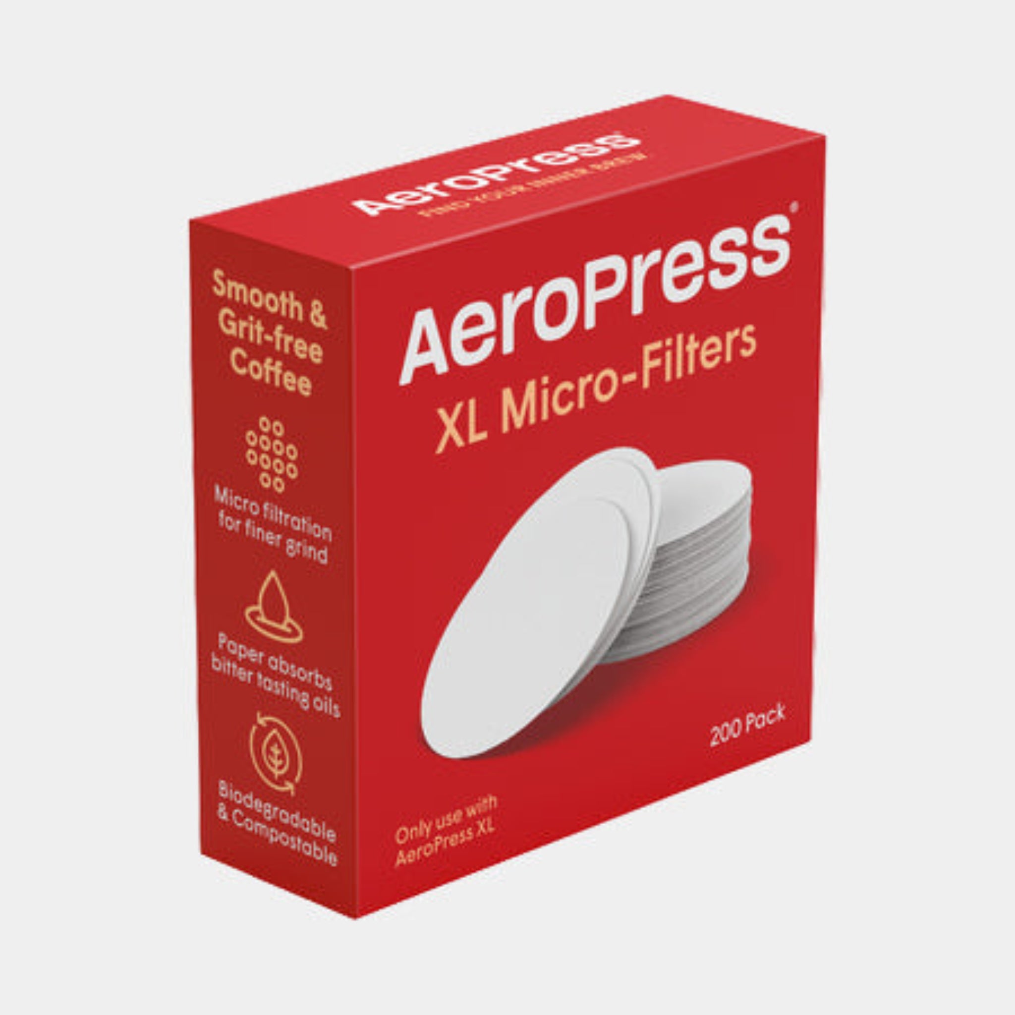 AeroPress - Filtry papierowe XL 200 sztuk