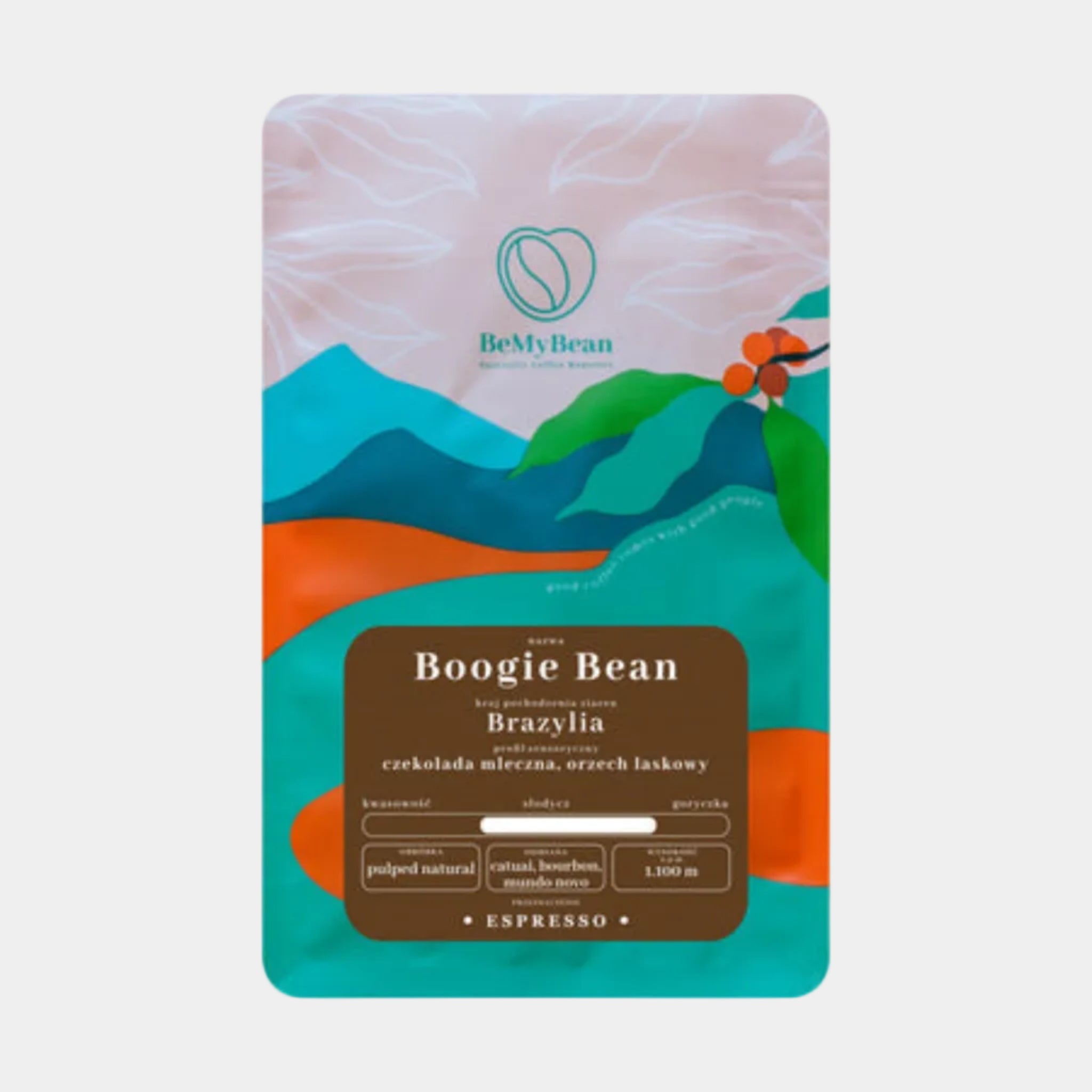 BeMyBean - kawa ziarnista Boogie Bean Espresso 250 g - kawa ziarnista