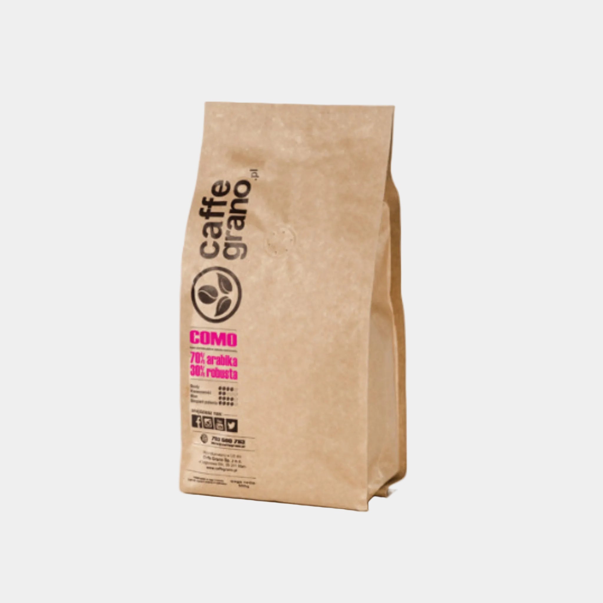 Caffe Grano Como - kawa ziarnista do ekspresu 500 g