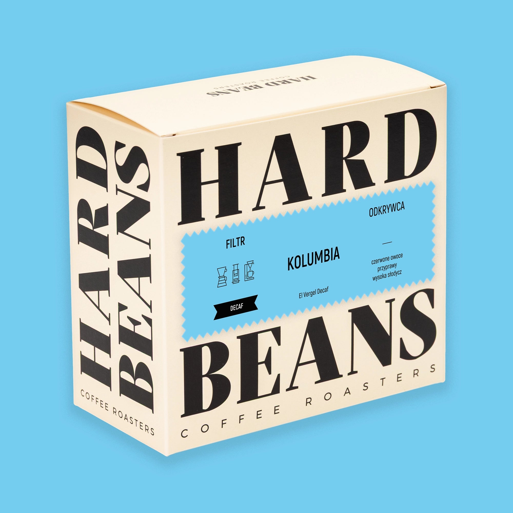 Hard Beans Kolumbia El Vergel Deca1