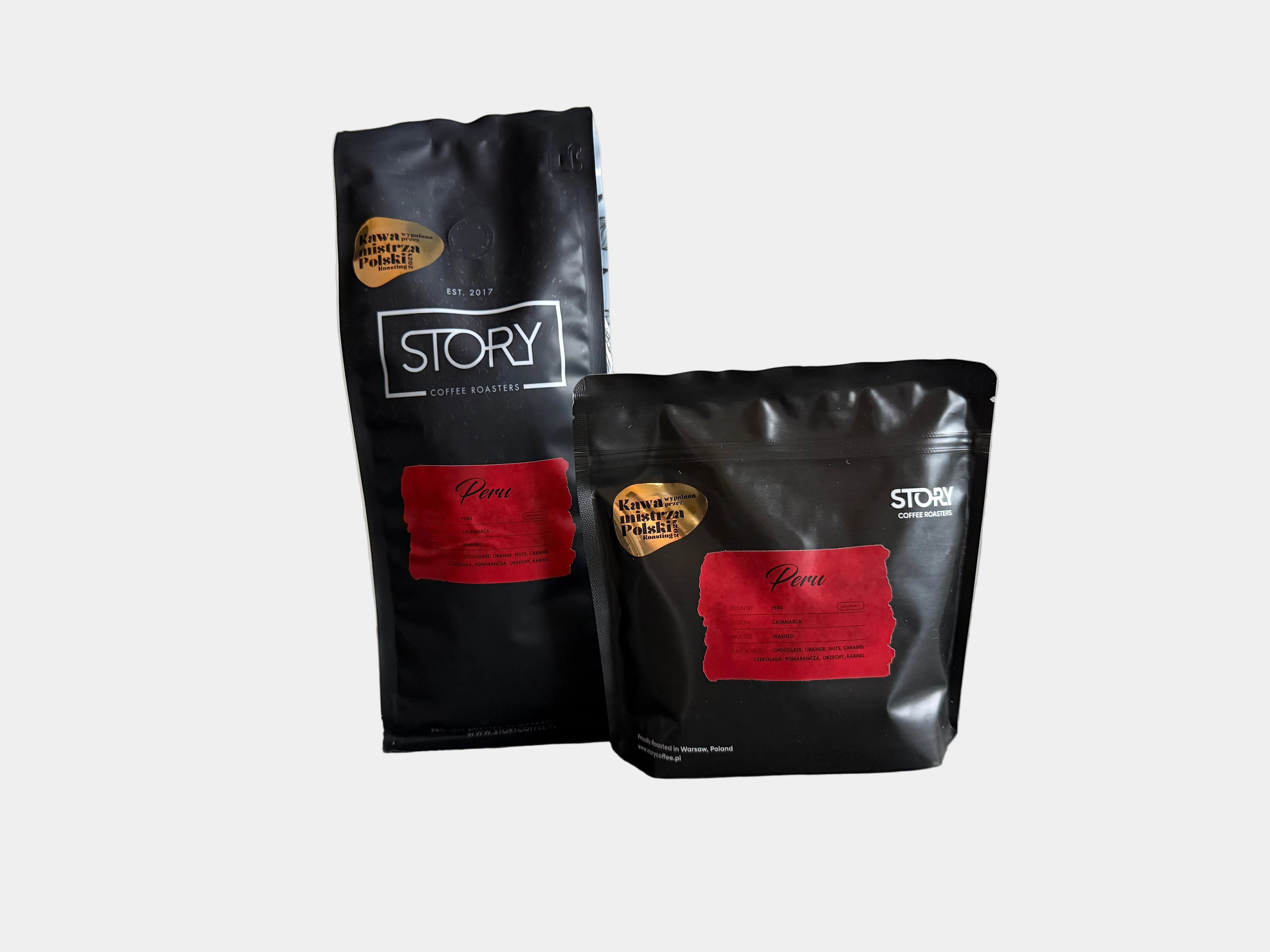 Ziarna kawy Story Coffee Peru - premium kawa espresso w opakowaniu