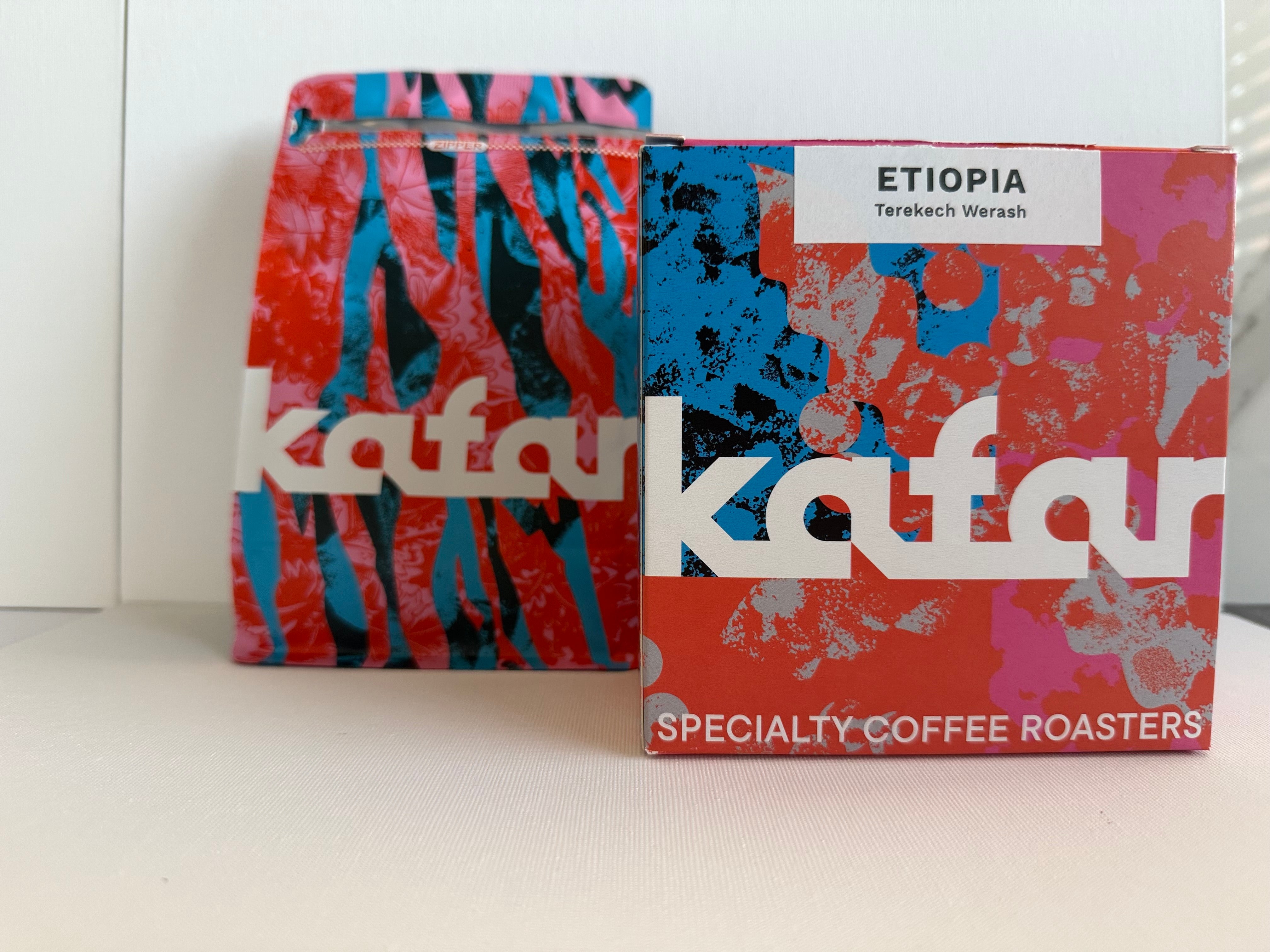 Kafar Kawa Ziarnista Specialty - ETIOPIA TEREKECH WERASH - natural - filtr