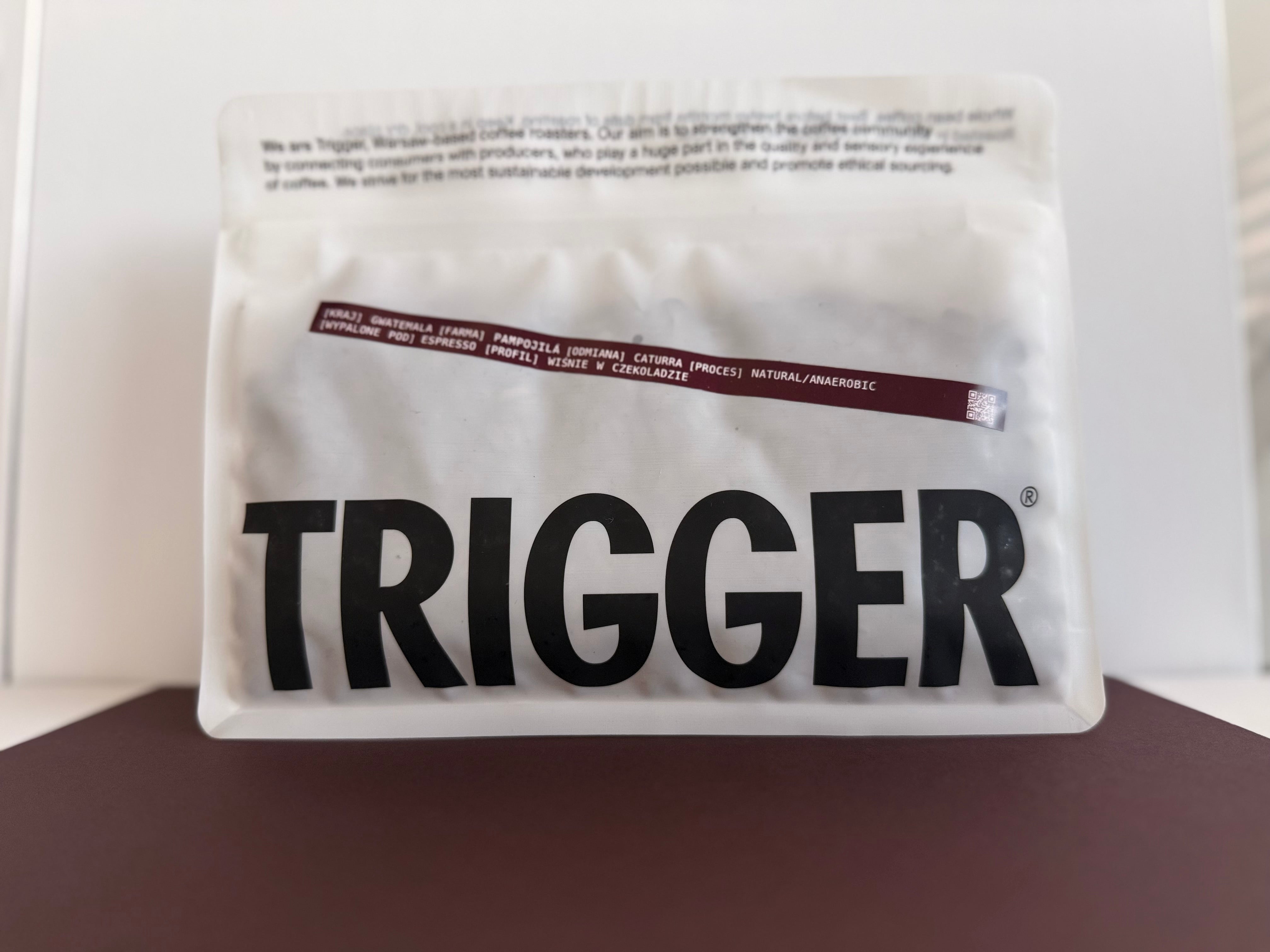 Trigger Gwatemala Pampojilá Wiśnie w czekoladzie - kawa ziarnista do ekspresu