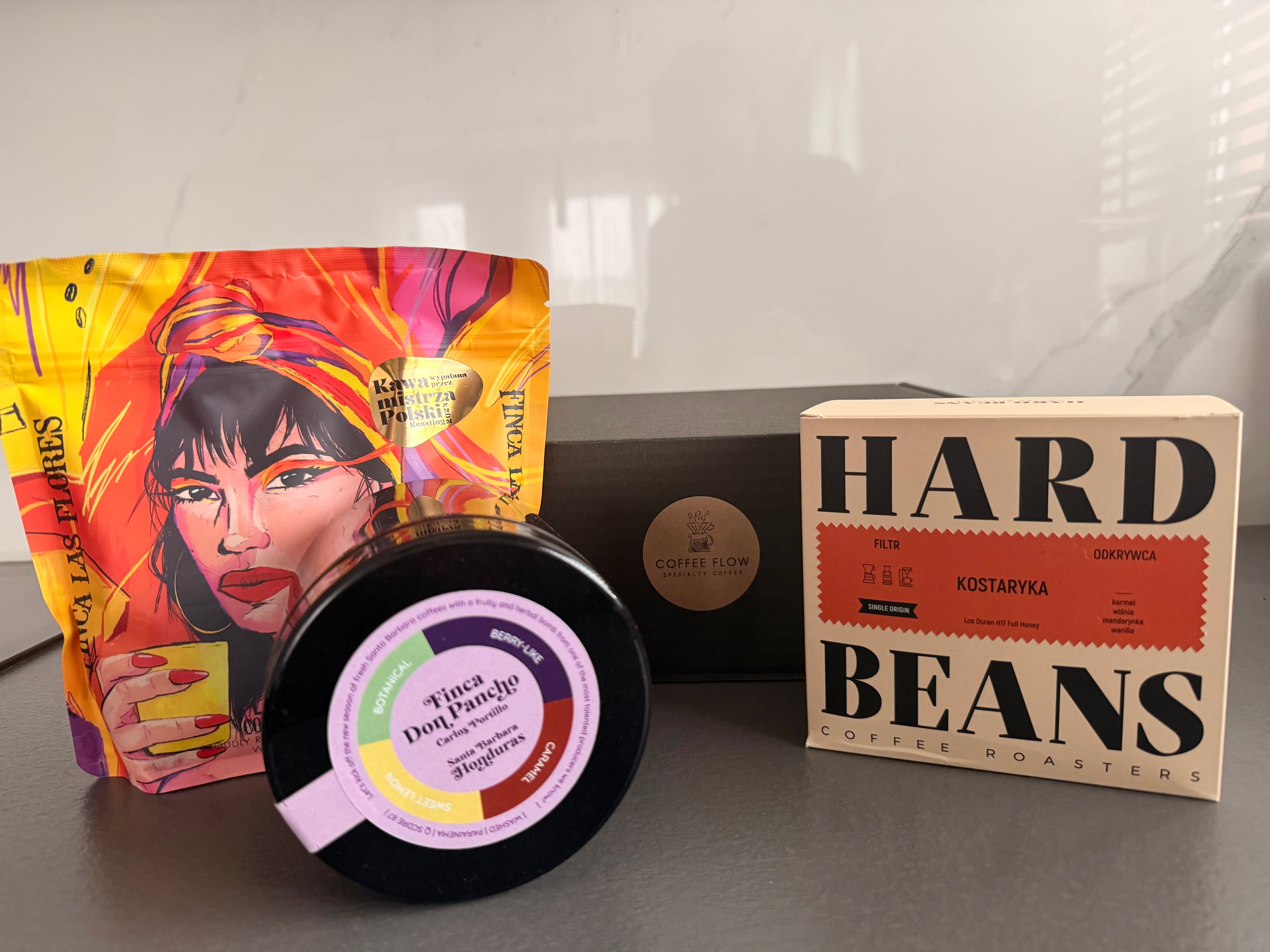 Kawowa paczka specialty pod PRZELEW MIX (3 różne kawy ziarniste)