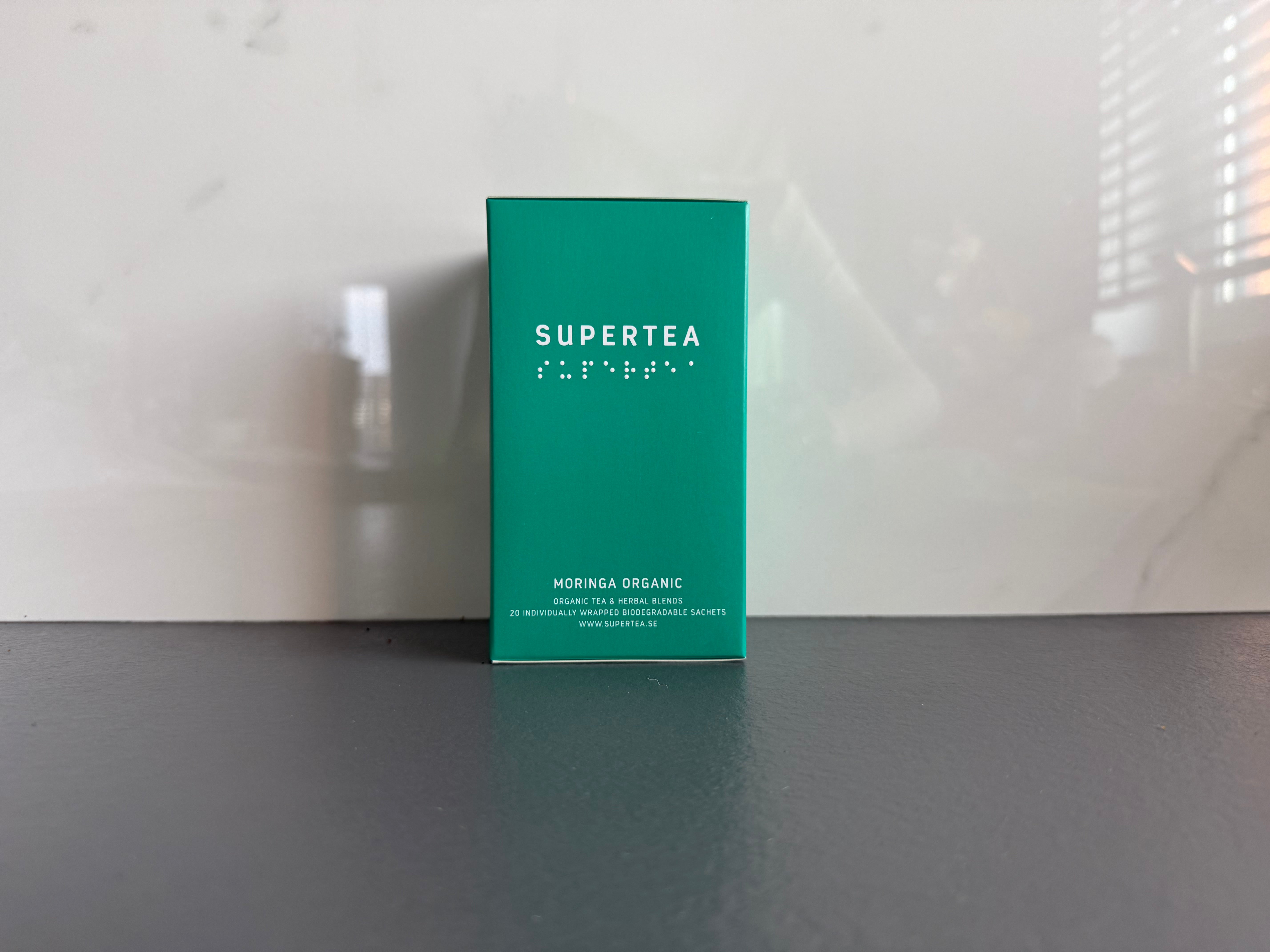 Teministeriet - herbata ziołowa Supertea Moringa Organic 20 saszetek