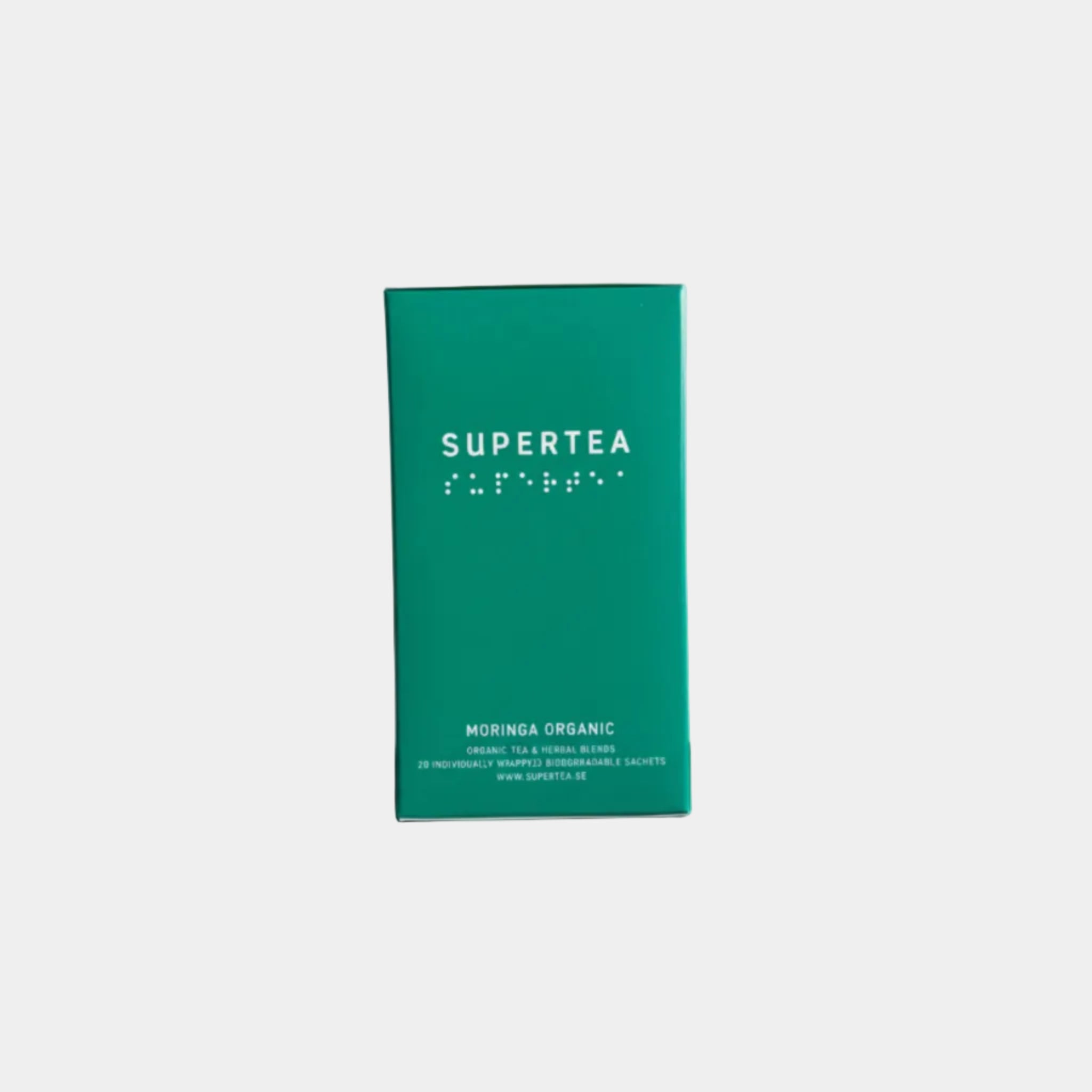 Teministeriet - herbata ziołowa Supertea Moringa Organic 20 saszetek