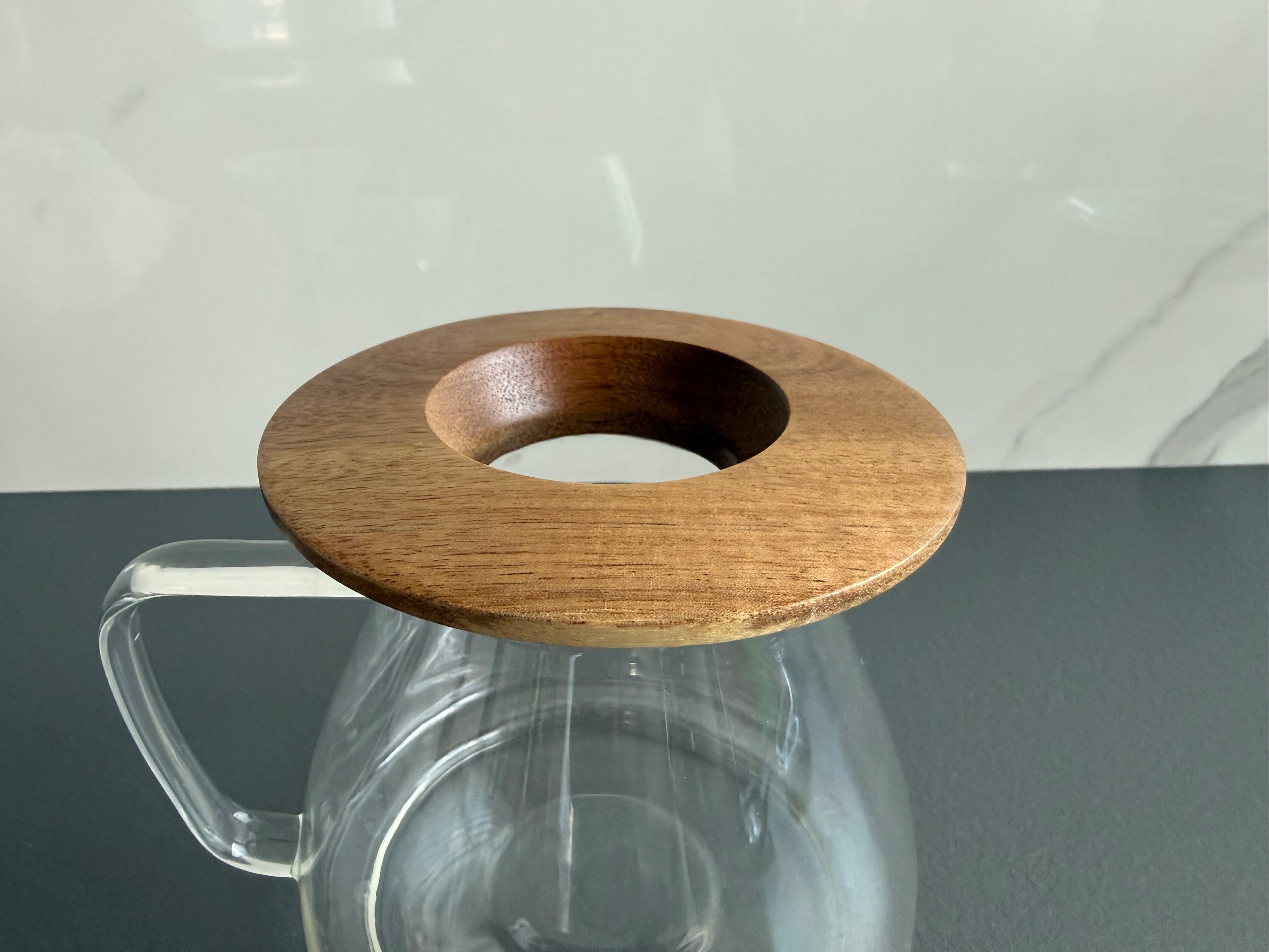 ORIGAMI - Podstawka pod dripper z drewna akacjowego