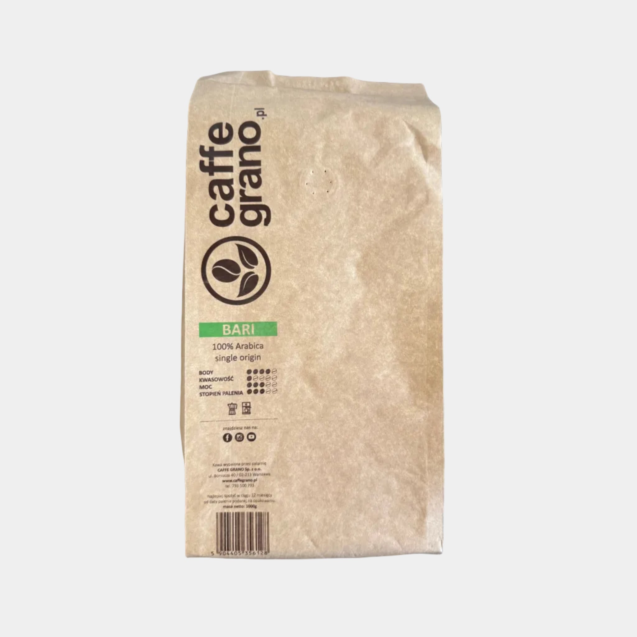 caffe grano kawa ziarnista bari