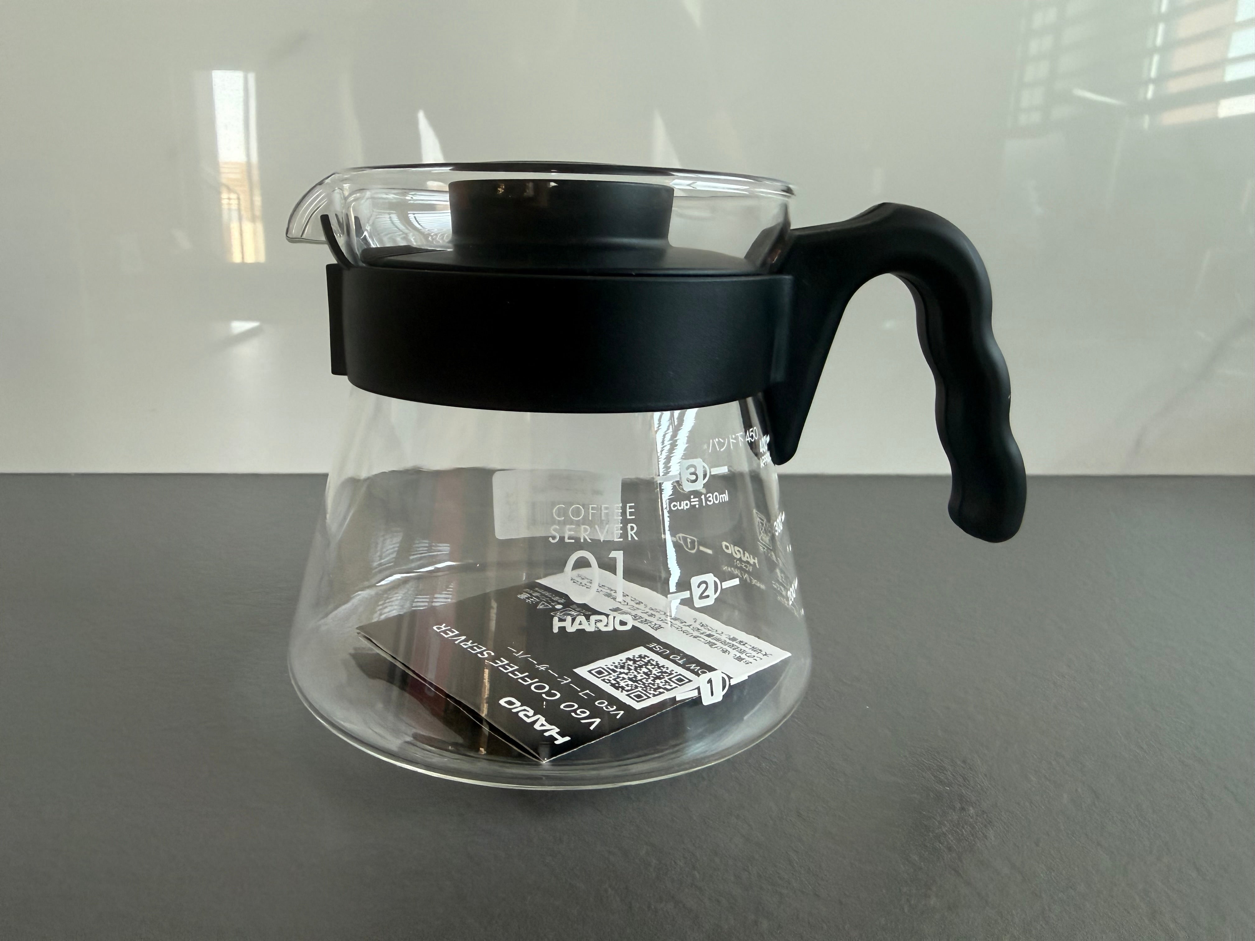 Hario Coffee Server V60-01 - dzbanek 450ml