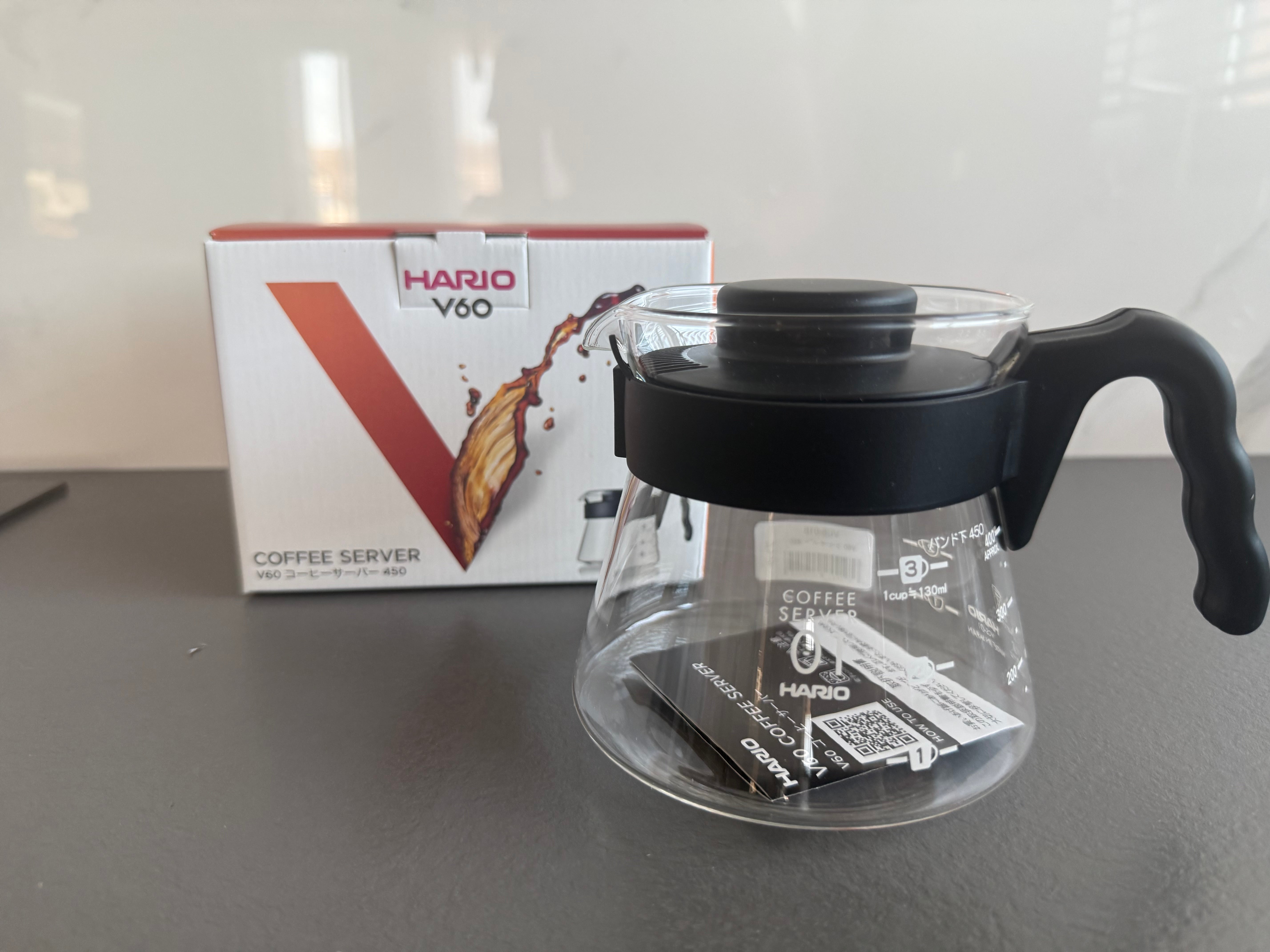 Hario Coffee Server V60-01 - dzbanek 450ml