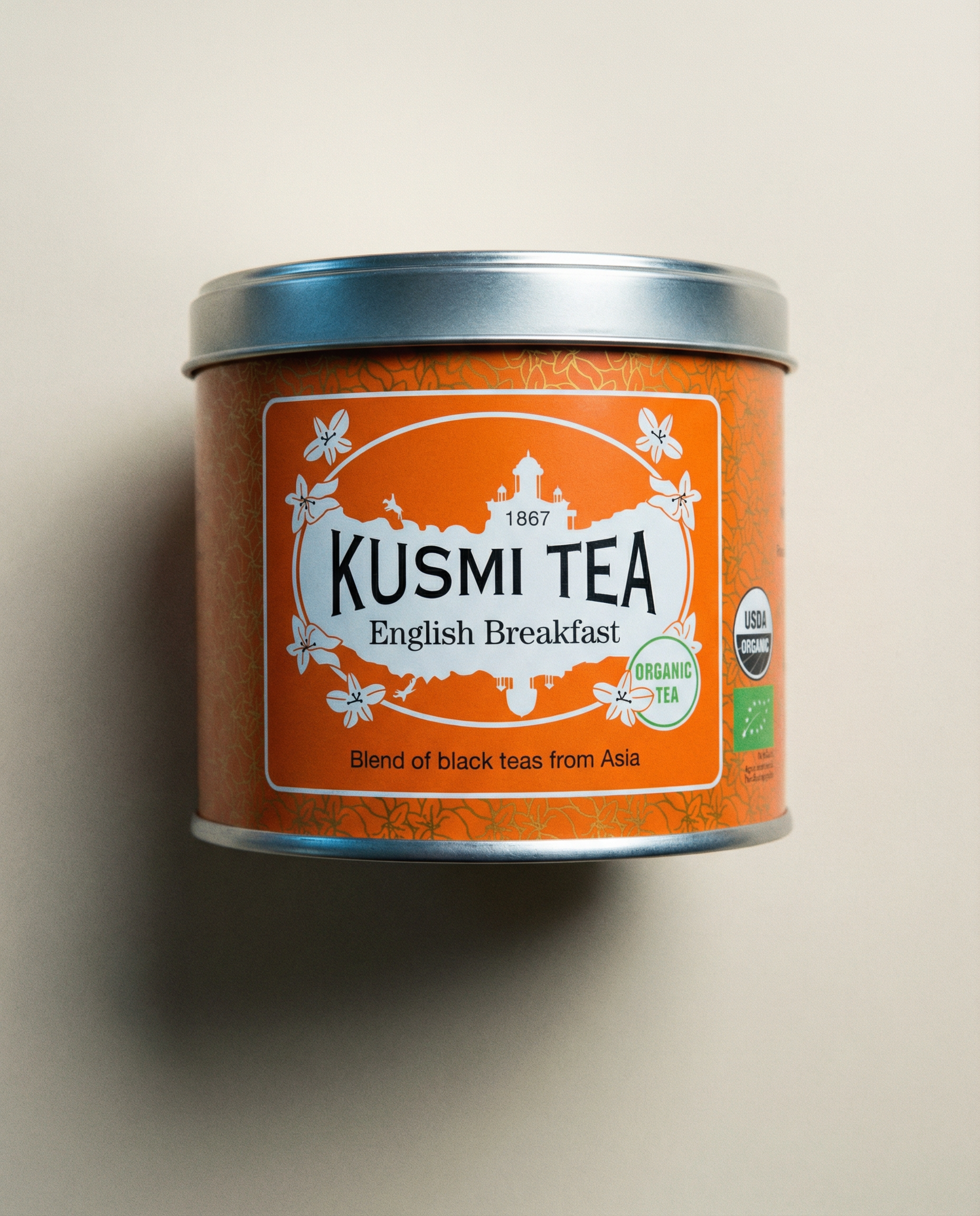 Kusmi Tea herbata czarna English Breakfast Bio - puszka 100 g