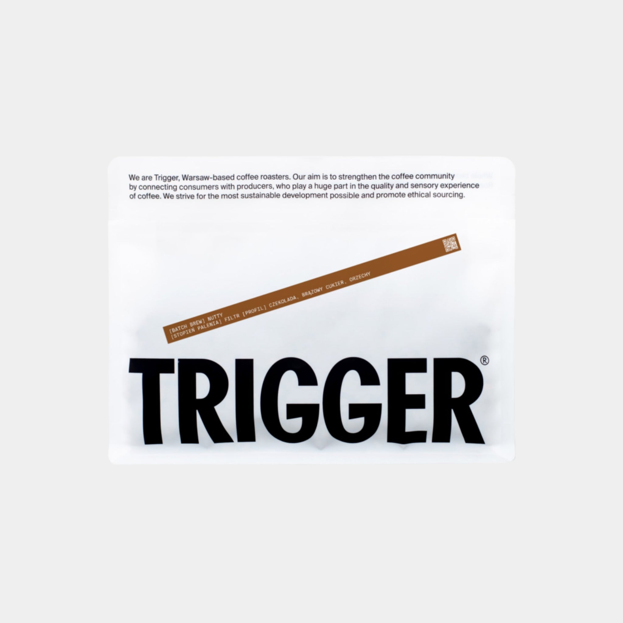 Trigger BATCH BREW NUTTY MILK CHOCOLATE, BROWN SUGAR, NUTS - przelew