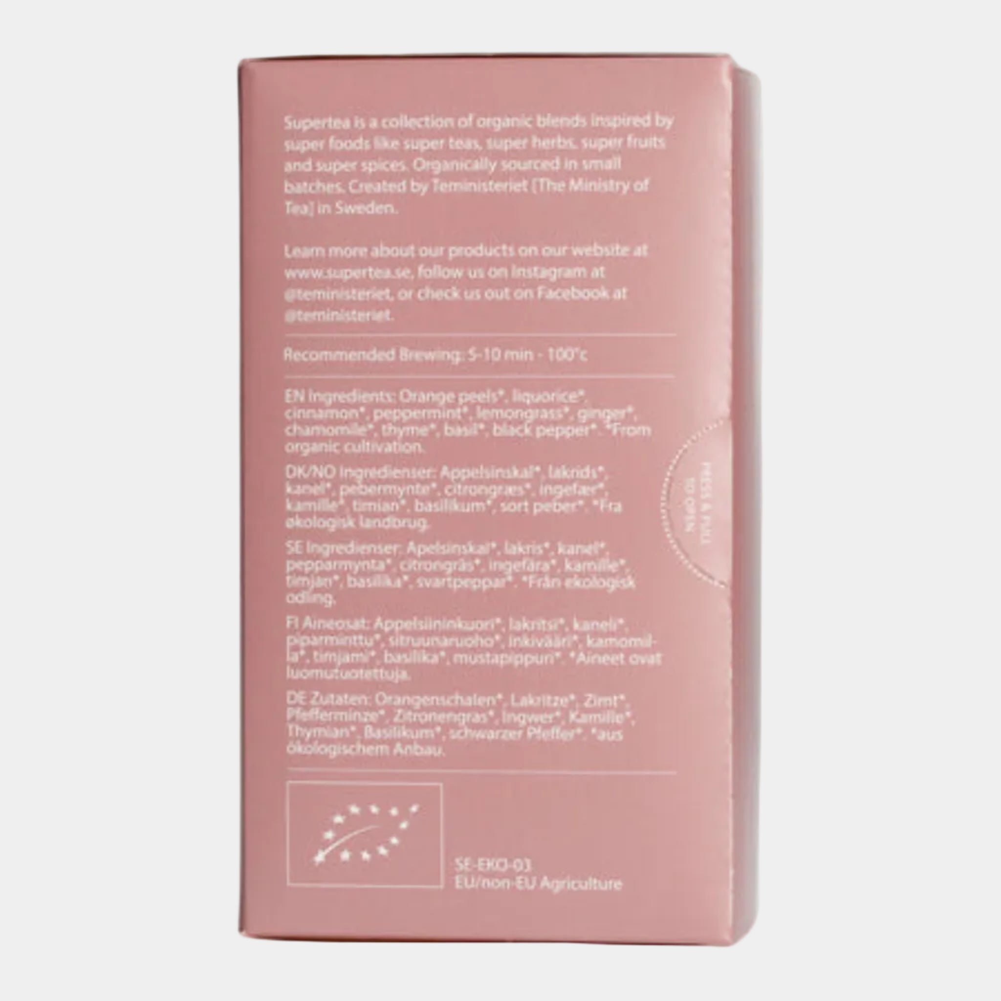 Teministeriet - Supertea Chamomile Thyme Relax - Herbata