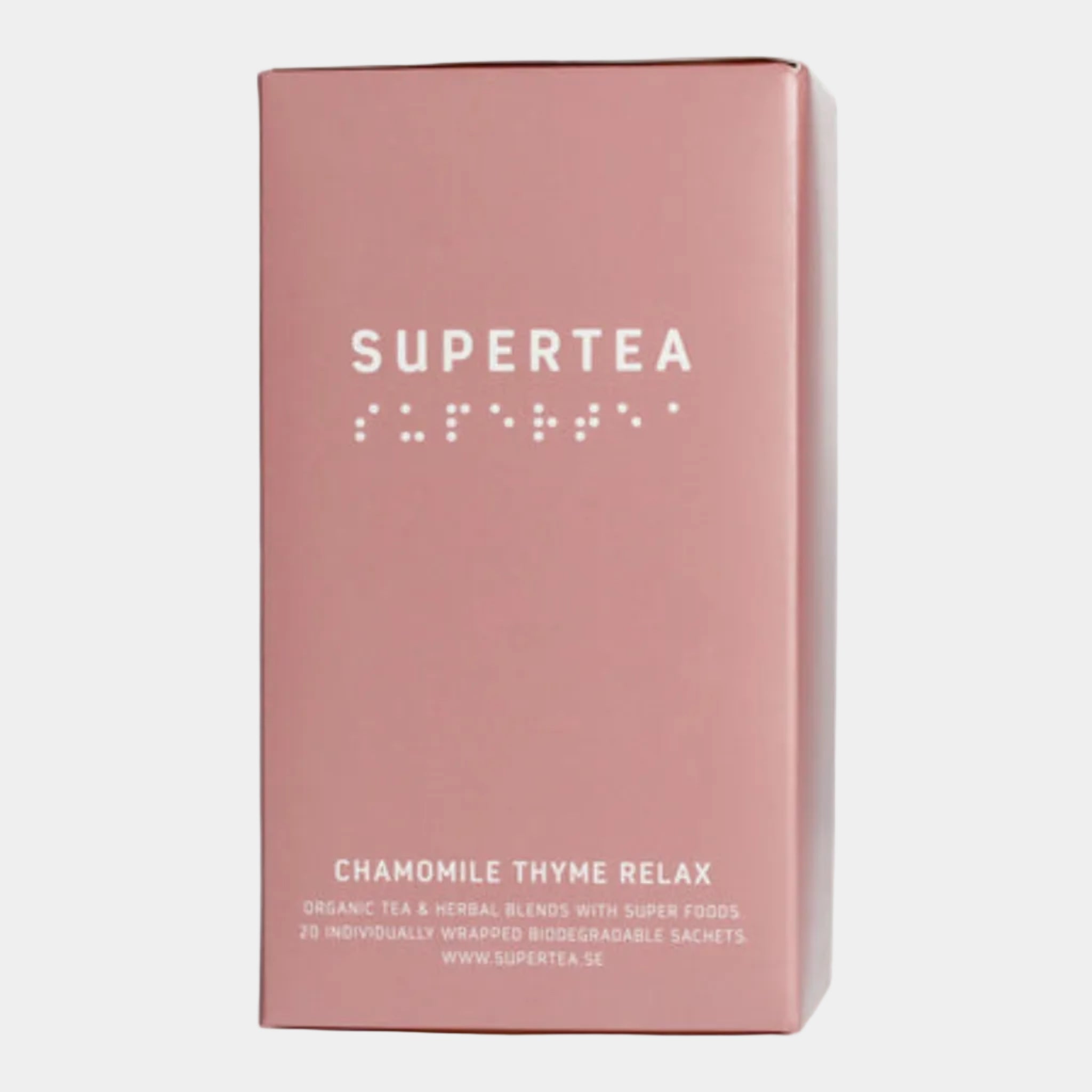 Teministeriet - Supertea Chamomile Thyme Relax - Herbata 20 Torebek