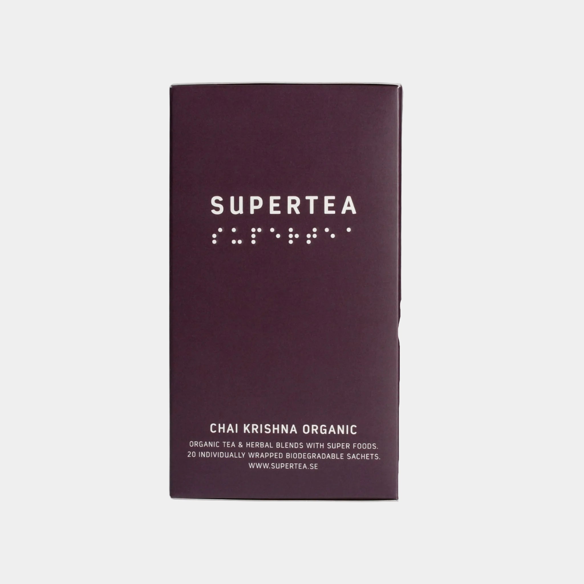 Teministeriet - herbata czarna Supertea Chai Krishna Organic 20 saszetek