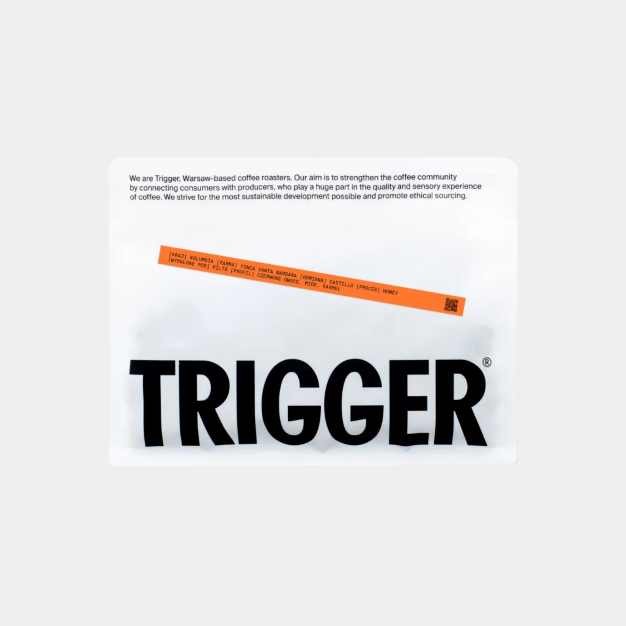 Trigger [FILTER] Santa Barbara / Kolumbia, Castillo Honey - kawa ziarnist