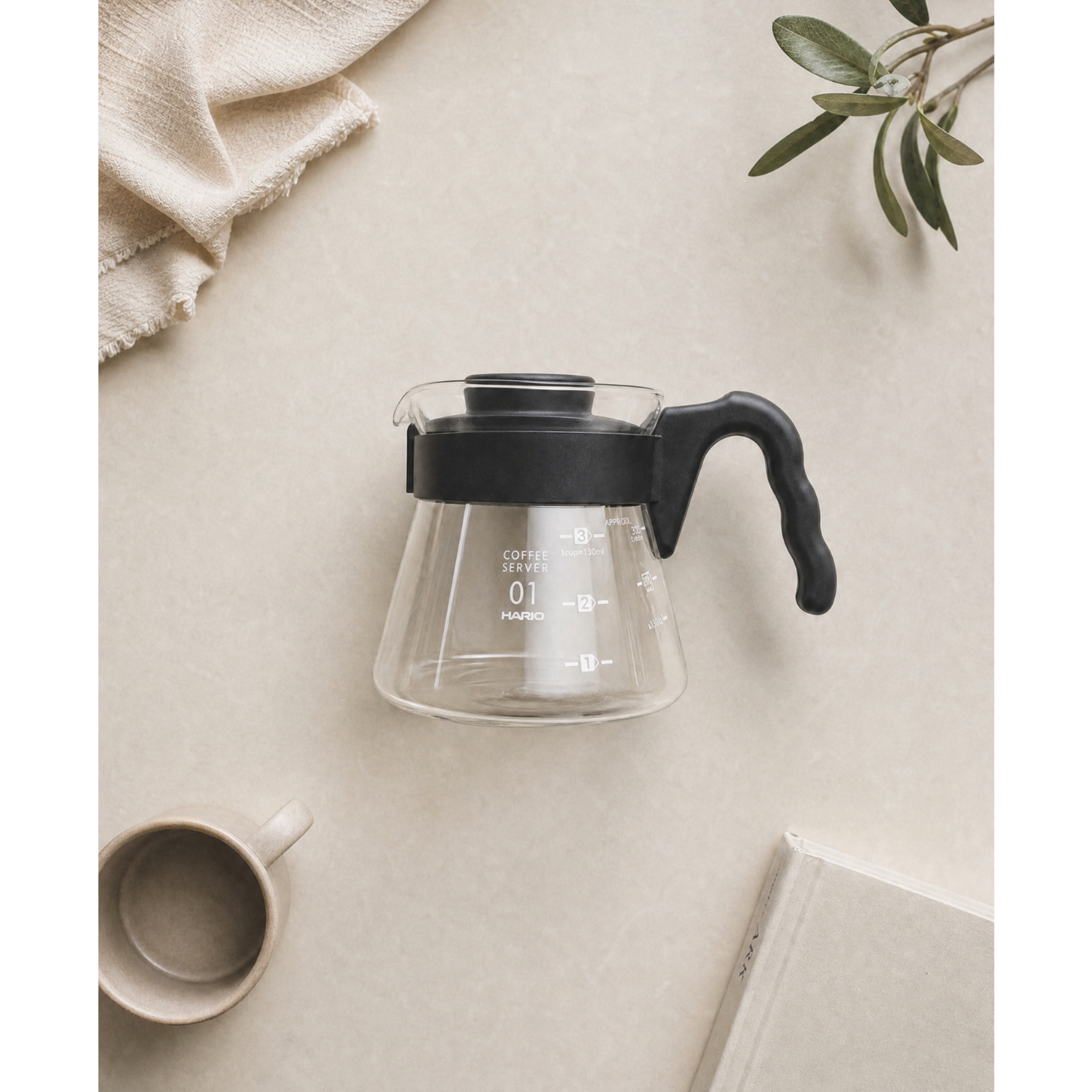 Hario Coffee Server V60-01 - dzbanek 450ml