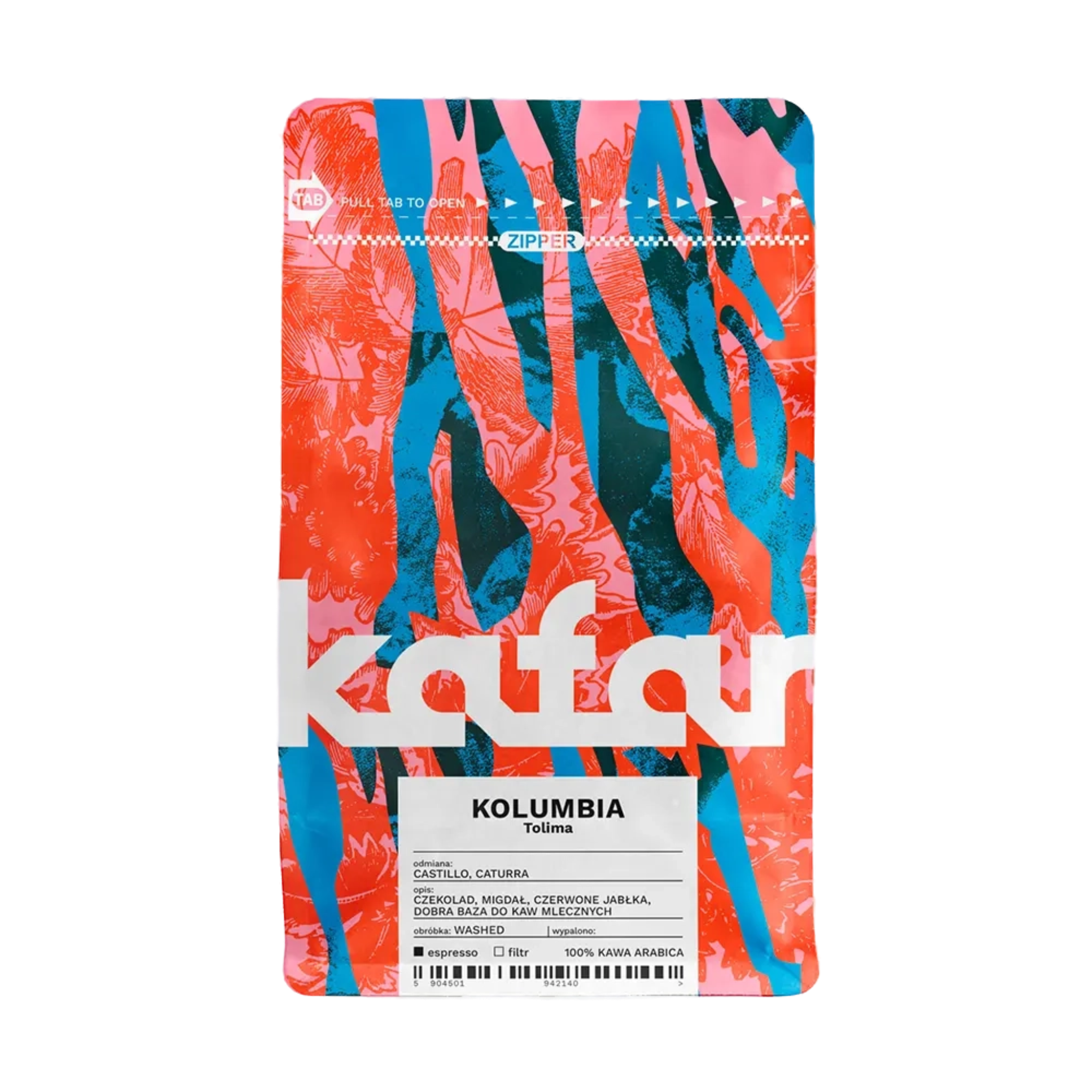 Kafar Kawa Ziarnista Specialty – KOLUMBIA TOLIMA – espresso