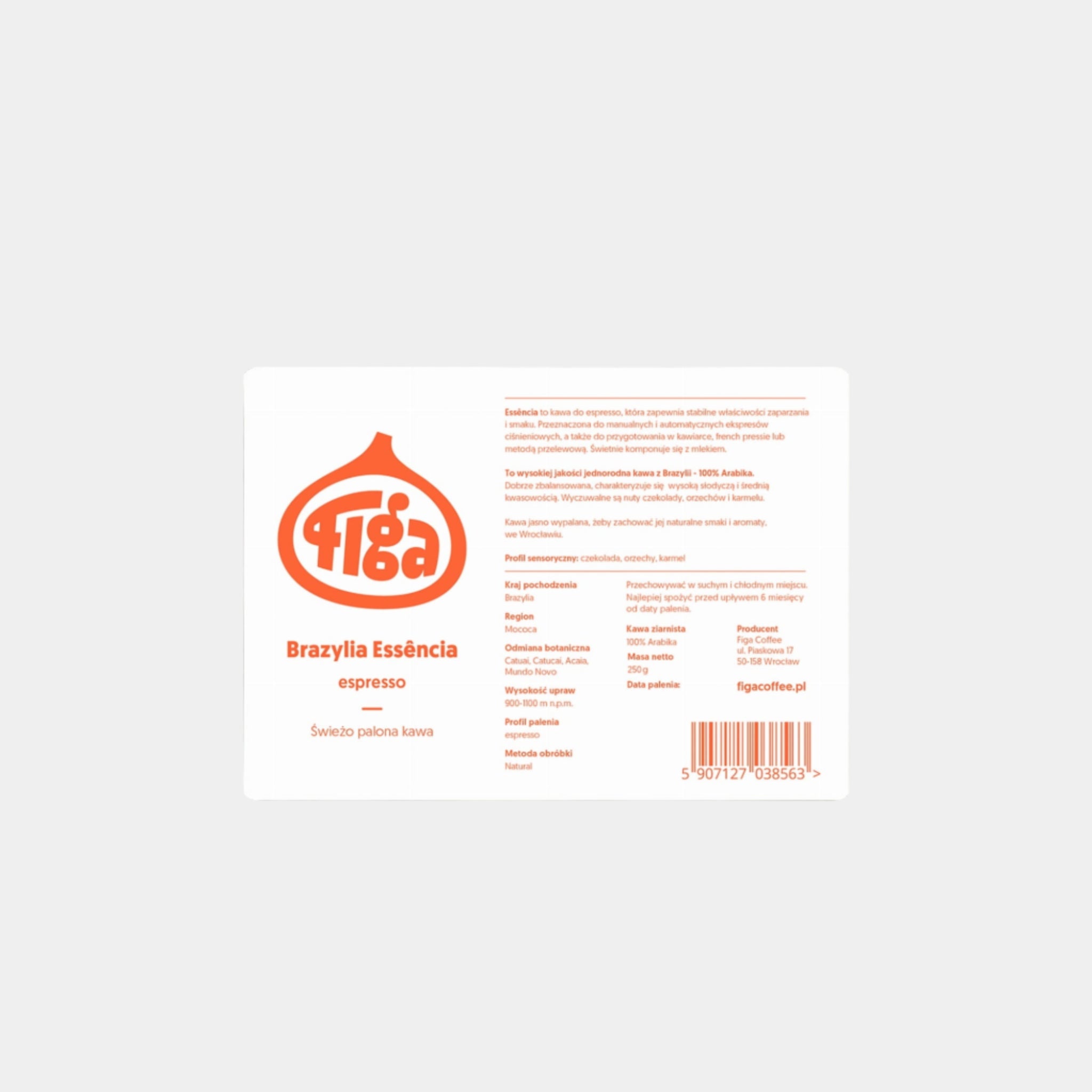 Figa Coffee Brazylia Essência - espresso