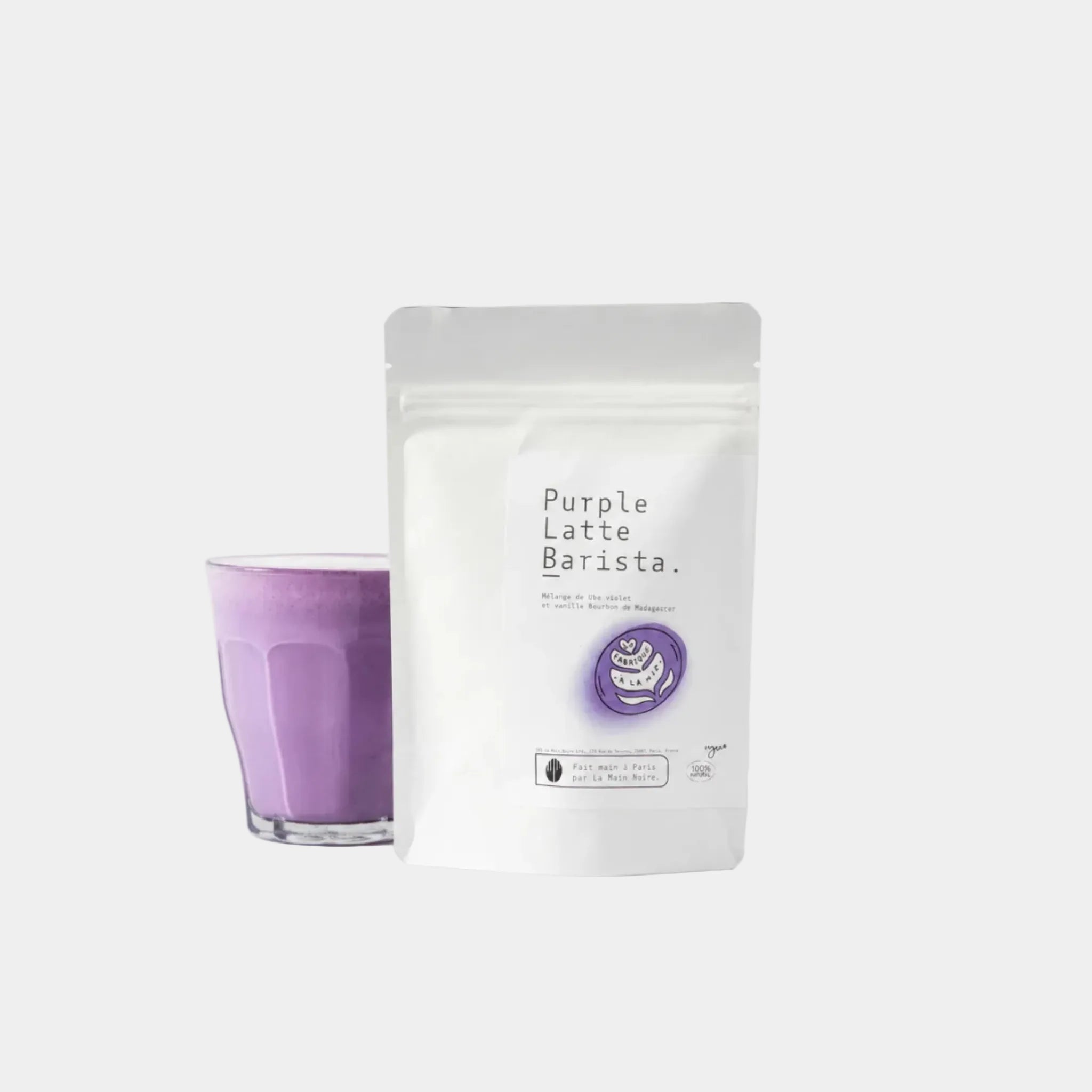 La Main Noire Fioletowe Latte Barista z ube w proszku 100 g